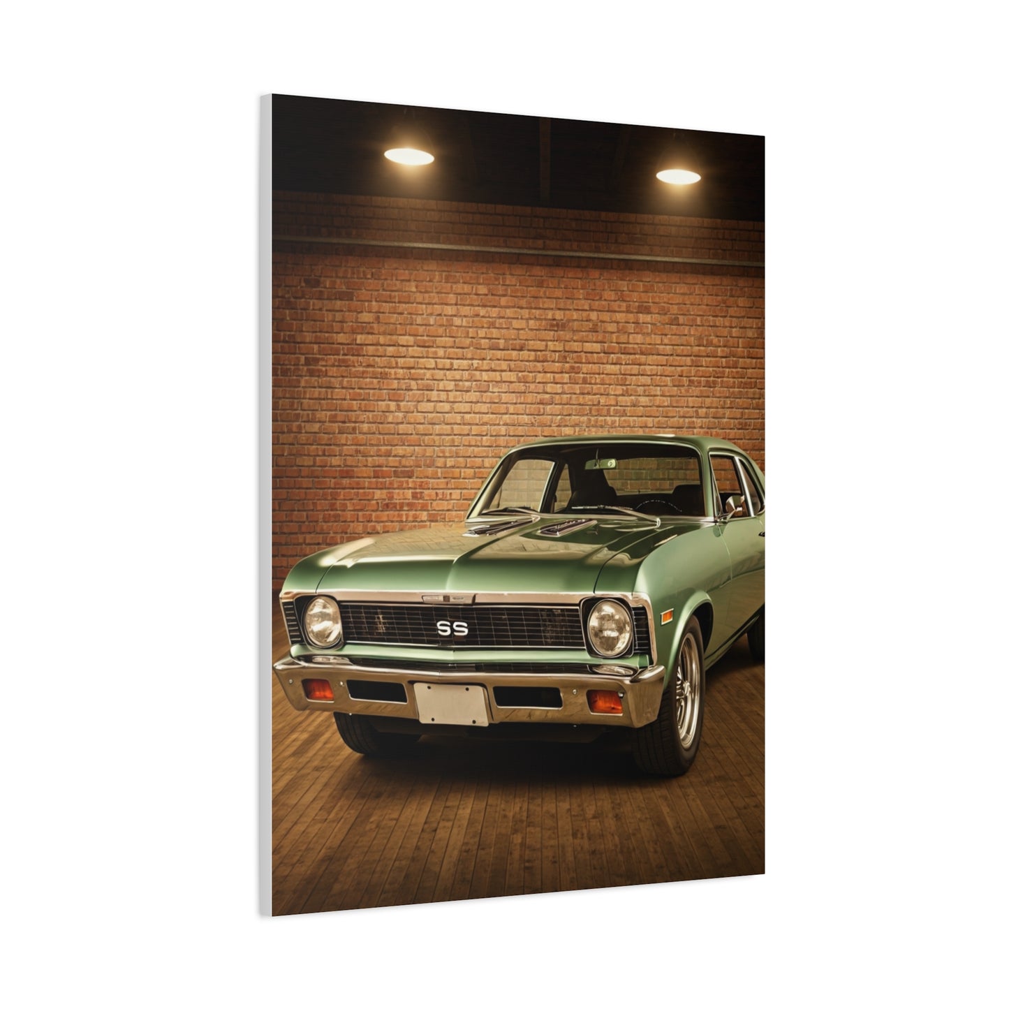 Chevrolet Nova SS Warehouse Muscle Wall Art & Canvas Prints