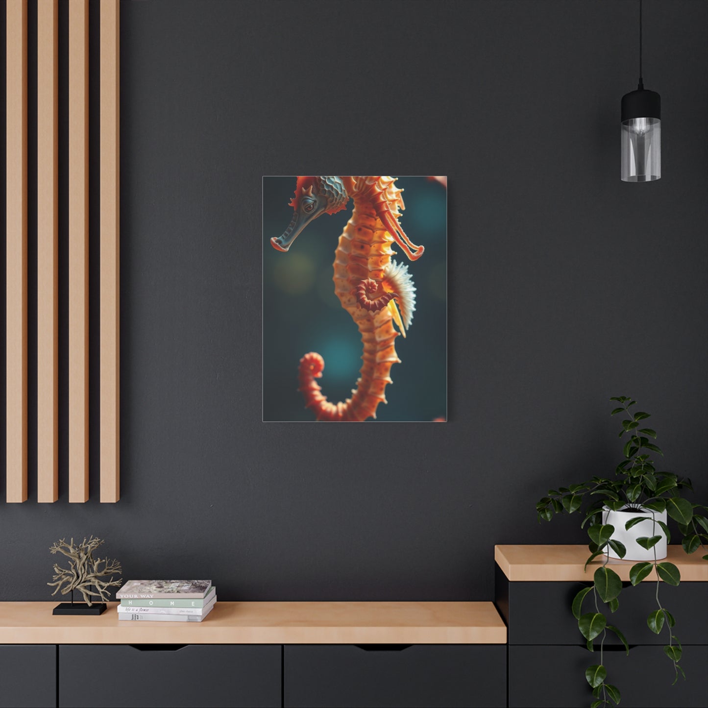 Masterpiece Seahorse Art Vision Wall Art & Canvas Print