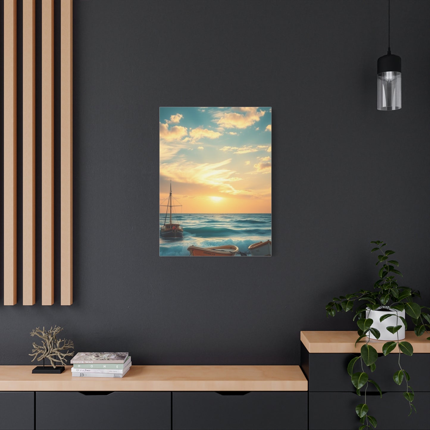 Modern Shores Opulence Wall Art & Canvas Print