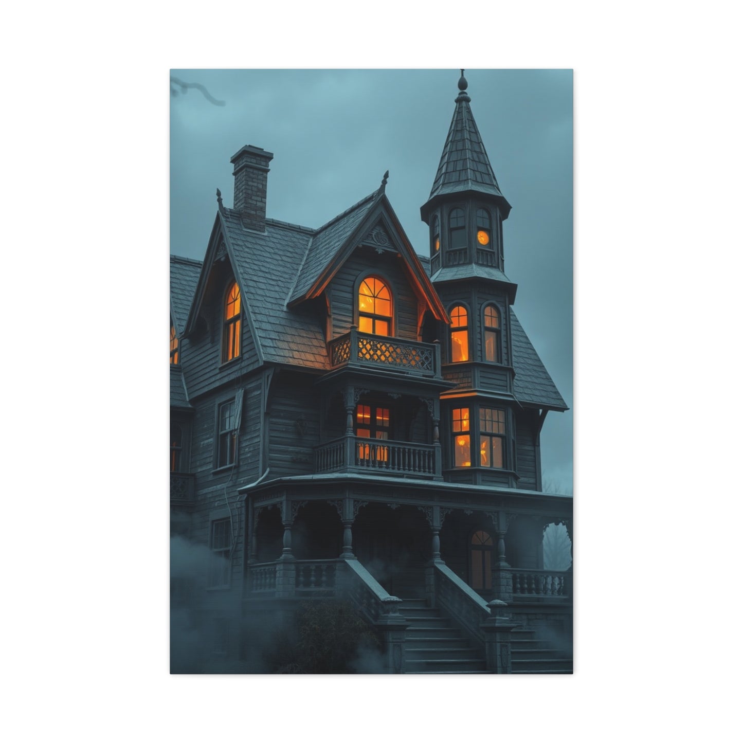 Supreme Haunted House Art Collection Wall Art & Canvas Print