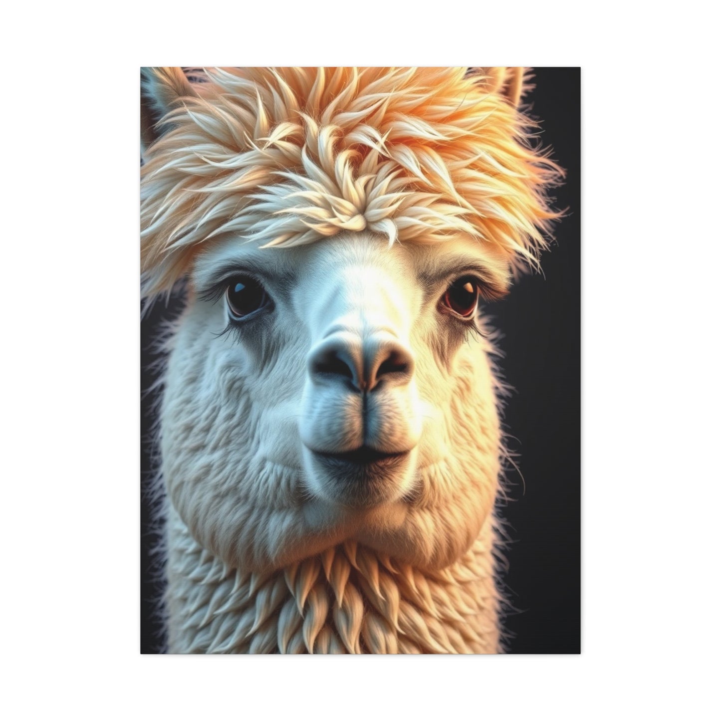 Vision Llama & Alpaca Art Art Wall Art & Canvas Print