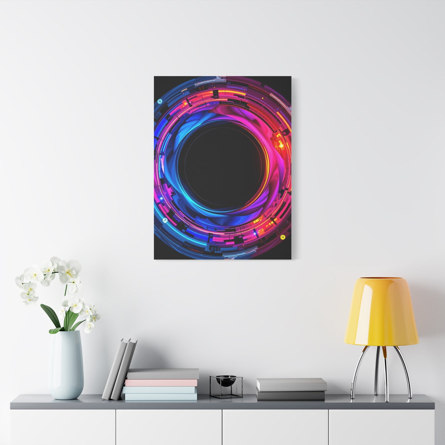 Serene Halo Enchantment wall art & canvas print