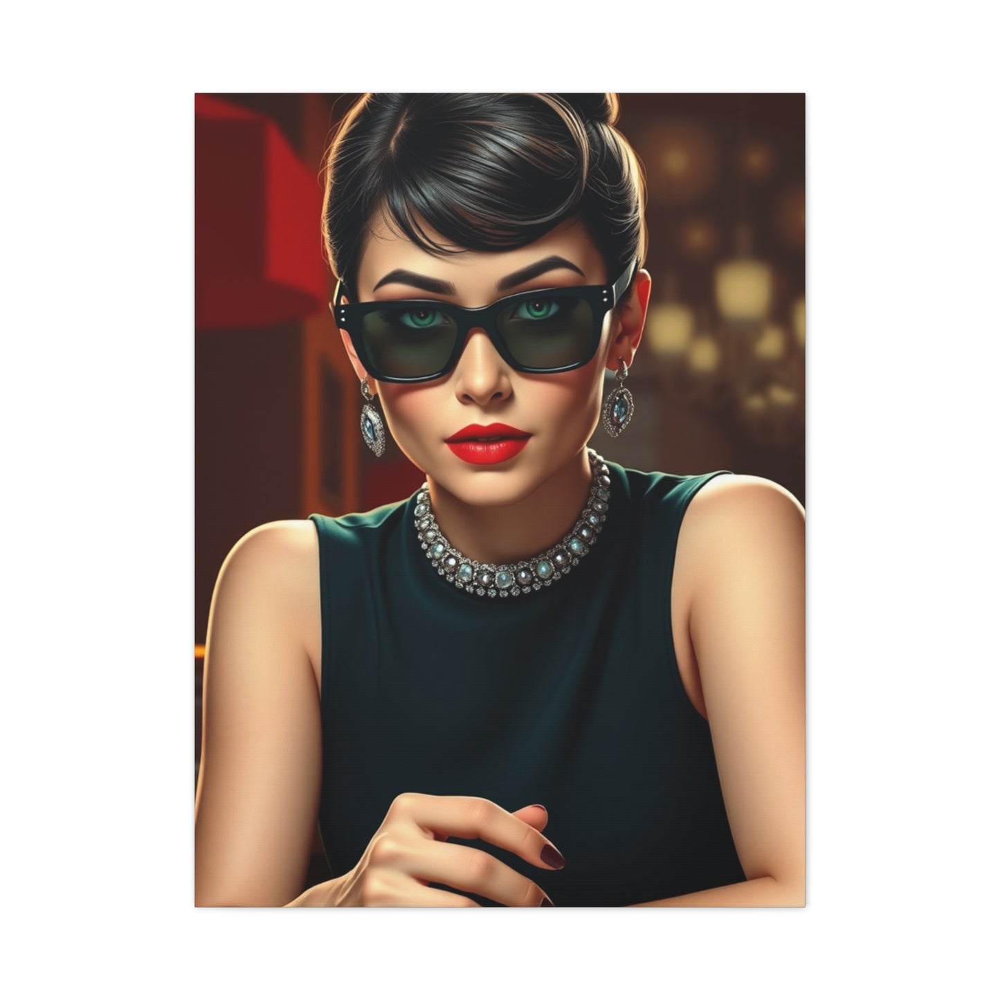 Supreme Breakfast At Tiffany’s Characters Art Collection Wall Art & Canvas Print