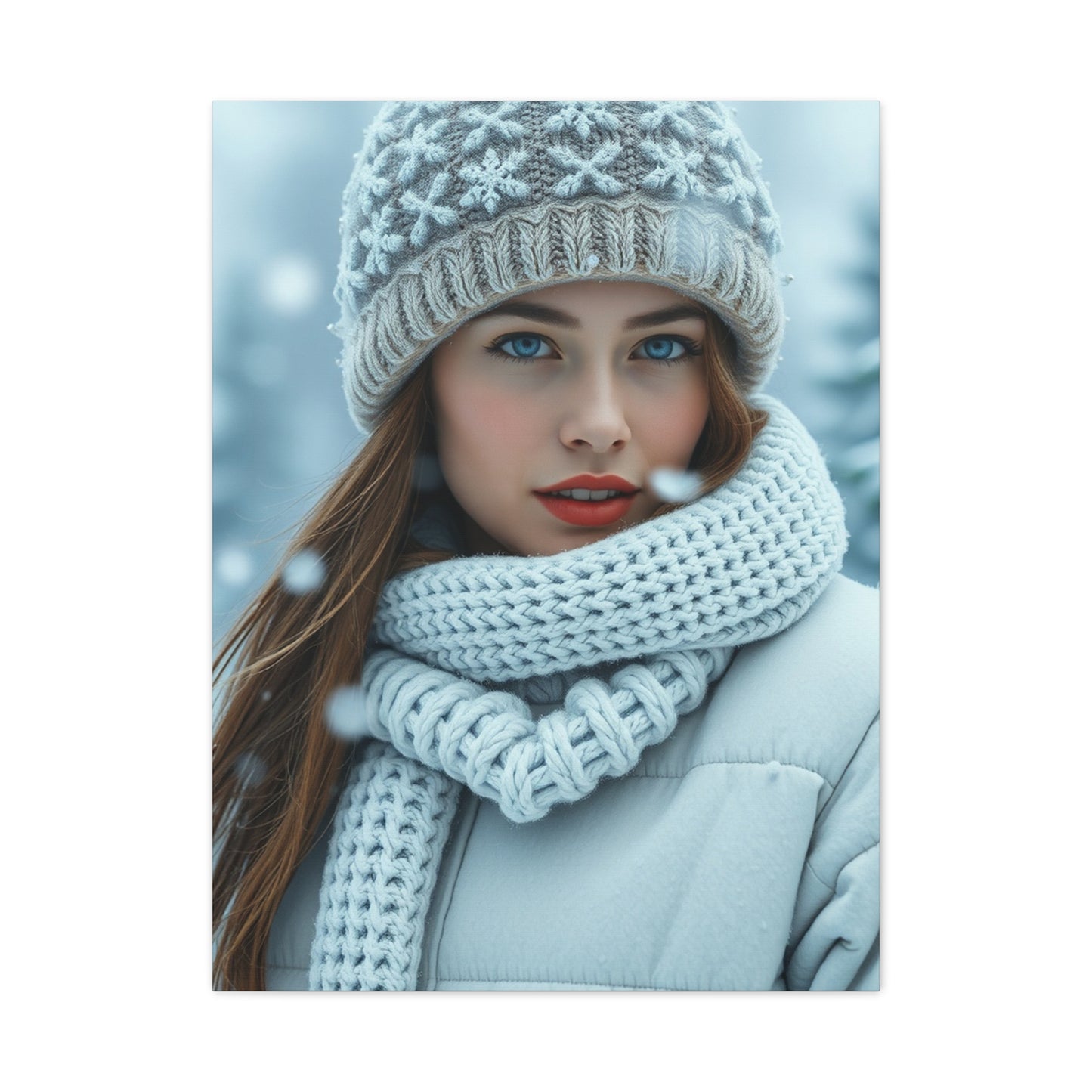 Icy Tranquility Wall Art Wall Art & Canvas Print