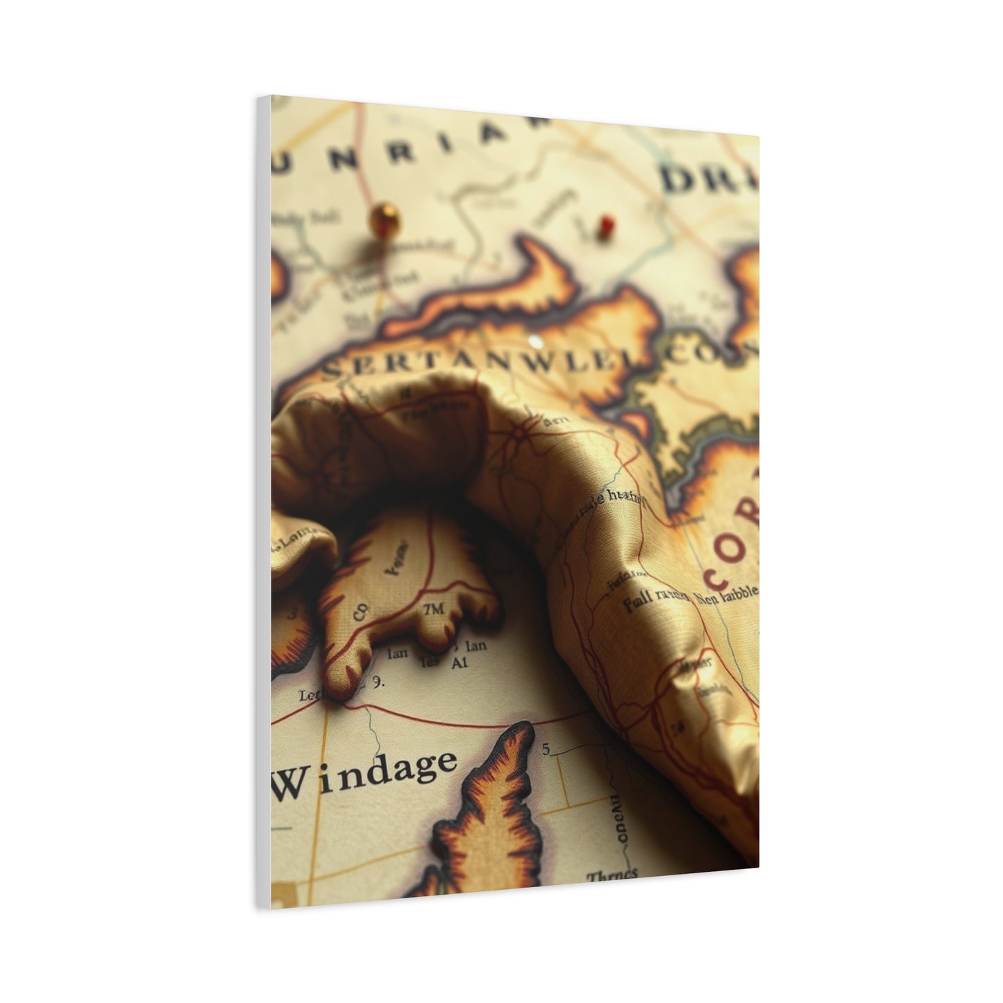 Collection Antique Maps Art Art Wall Art & Canvas Print