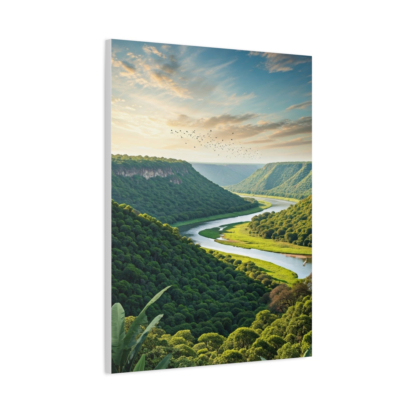 Scenic River Valley Landscape View Wall Art & Canvas Prints
