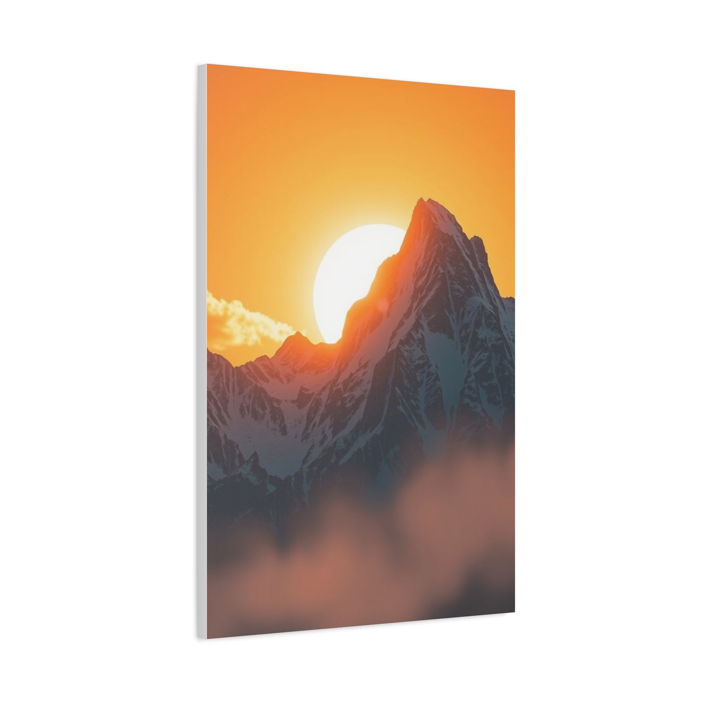 Radiant Summit Masterpiece Wall Art & Canvas Print