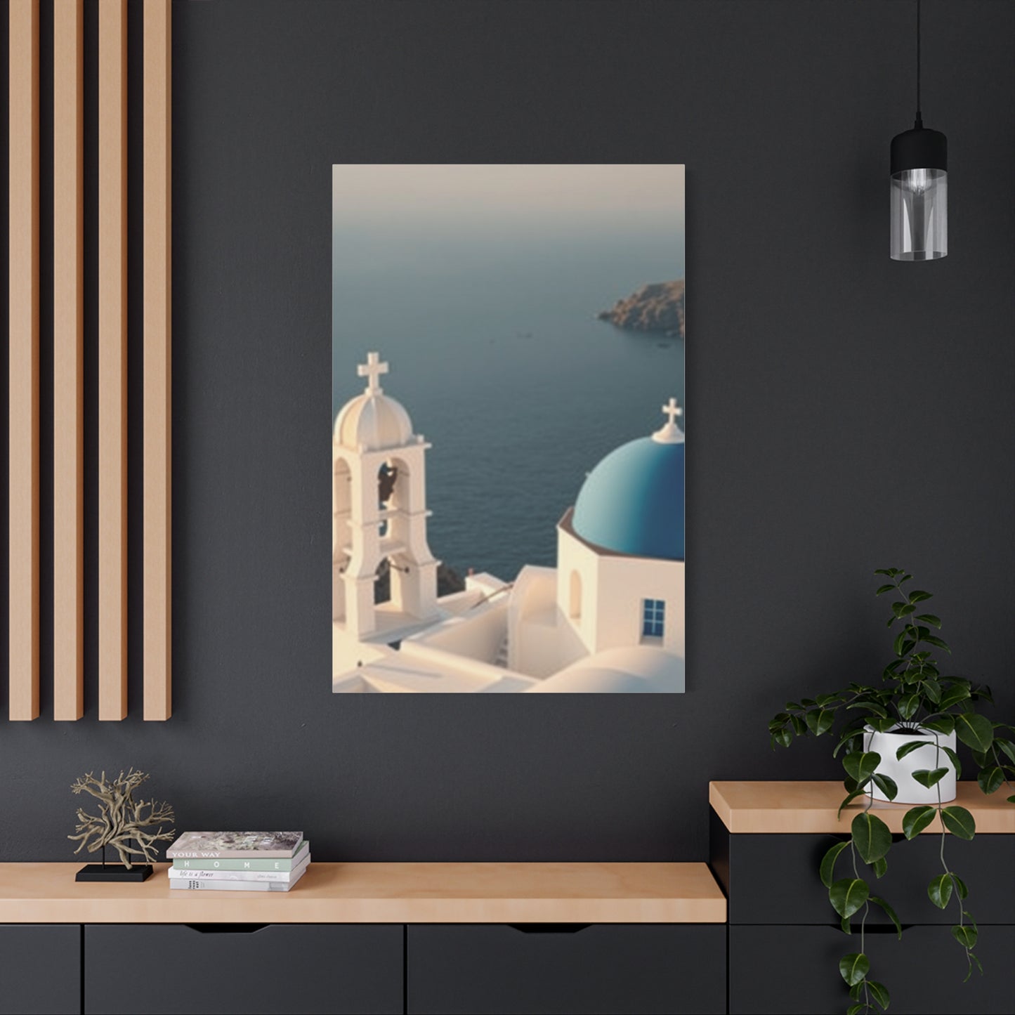Santorini Art Luxury Canvas Wall Art & Canvas Print