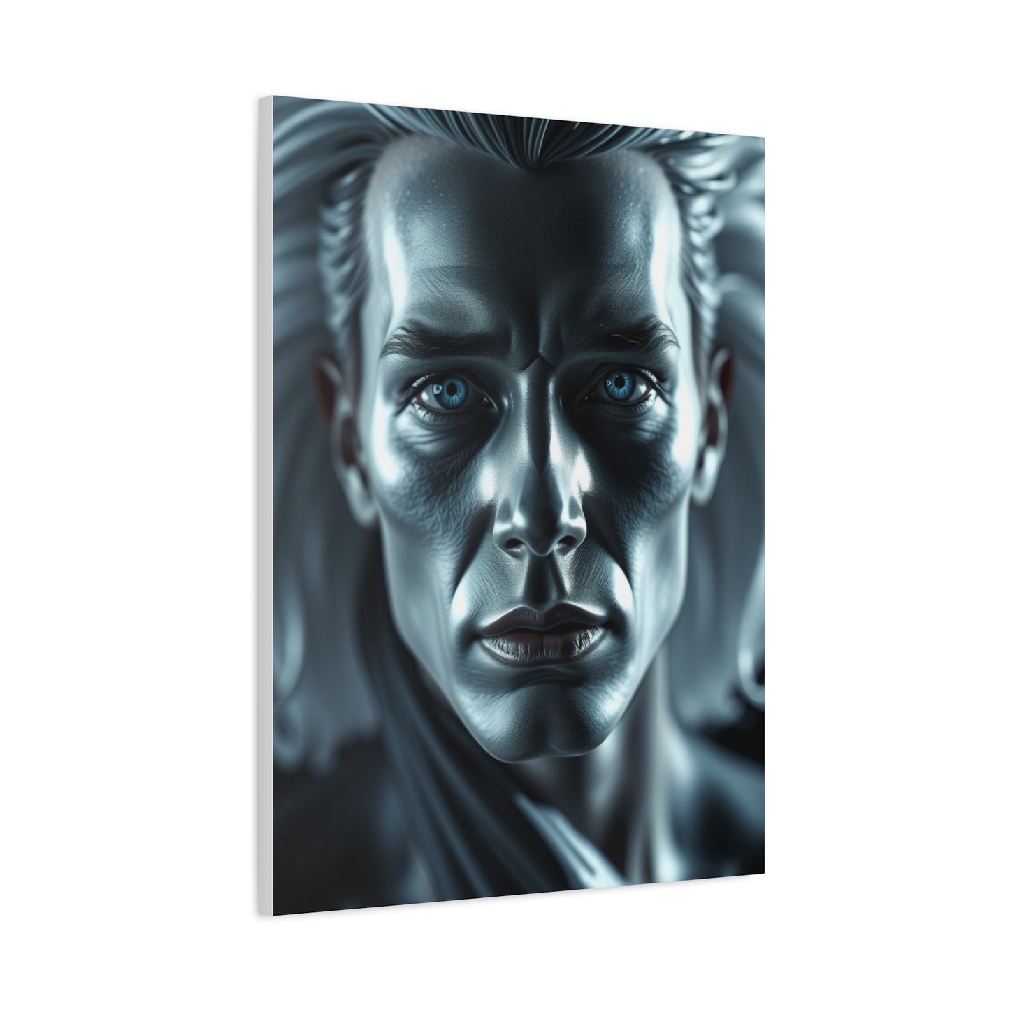 Black, White & Blue Art Supreme Gallery Wall Art & Canvas Print