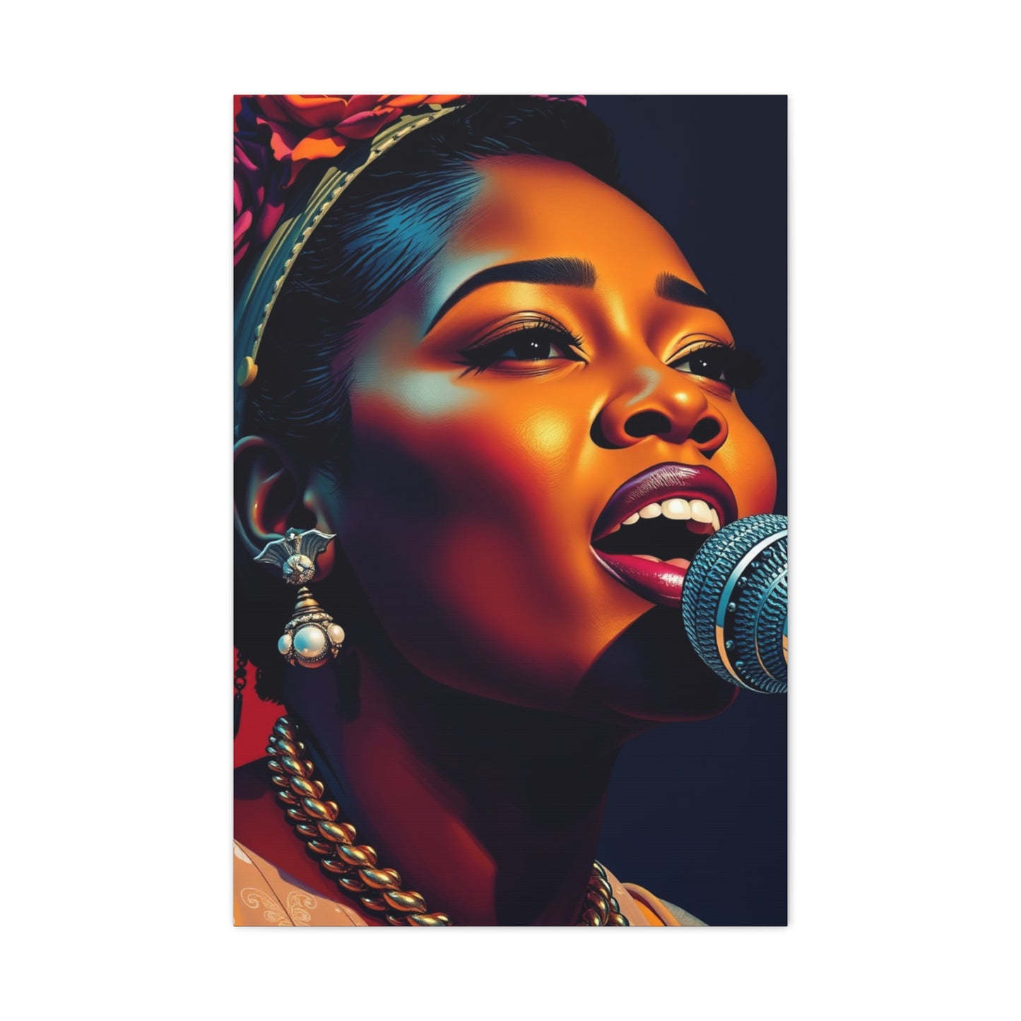 Billie Holiday Art Luxury Canvas Wall Art & Canvas Print