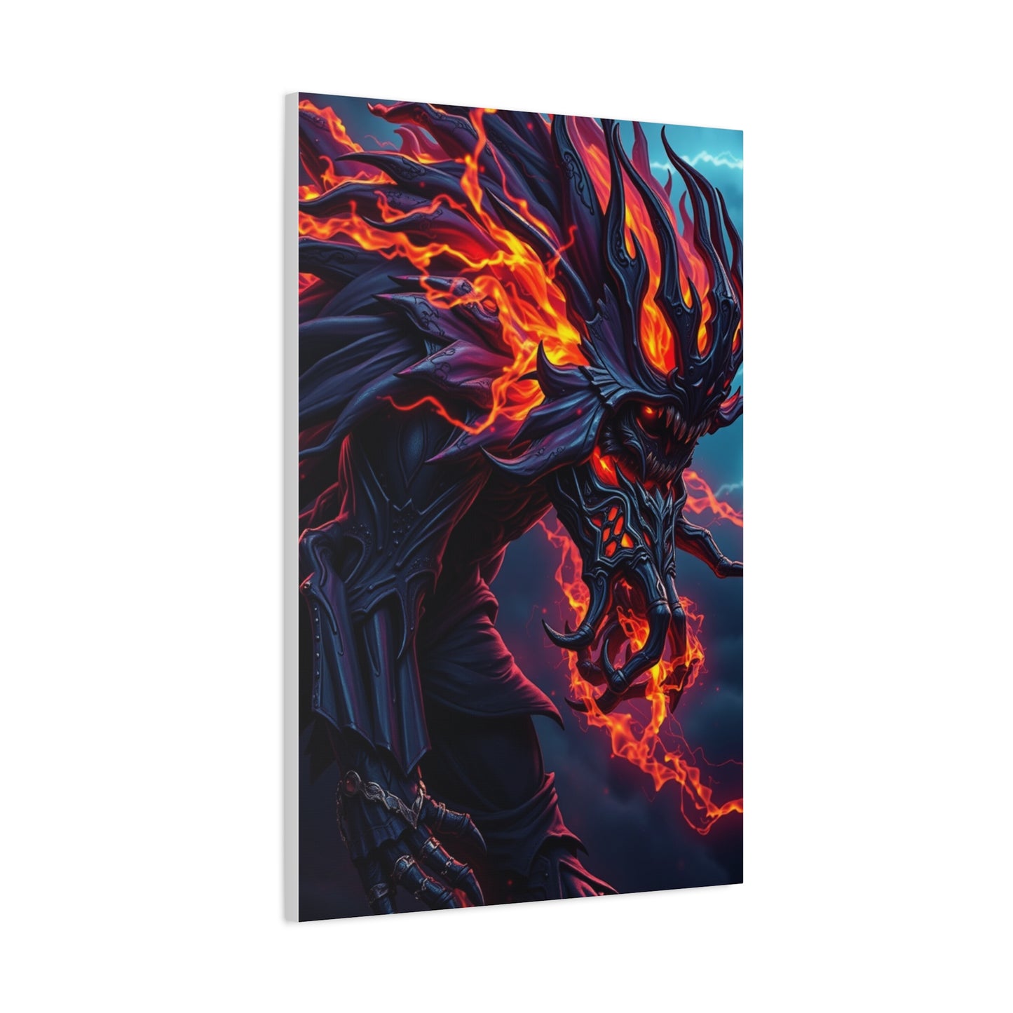 Ebon Thunder Reverie Wall Art & Canvas Print