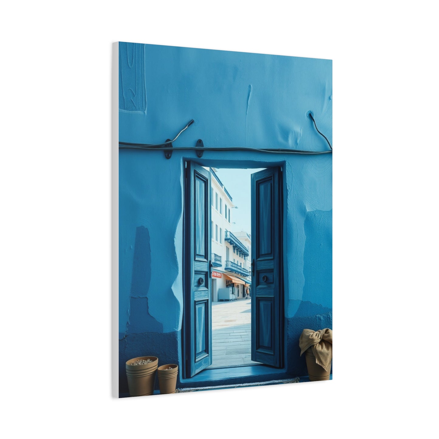 Blue and White Art Supreme Gallery Wall Art & Canvas Print