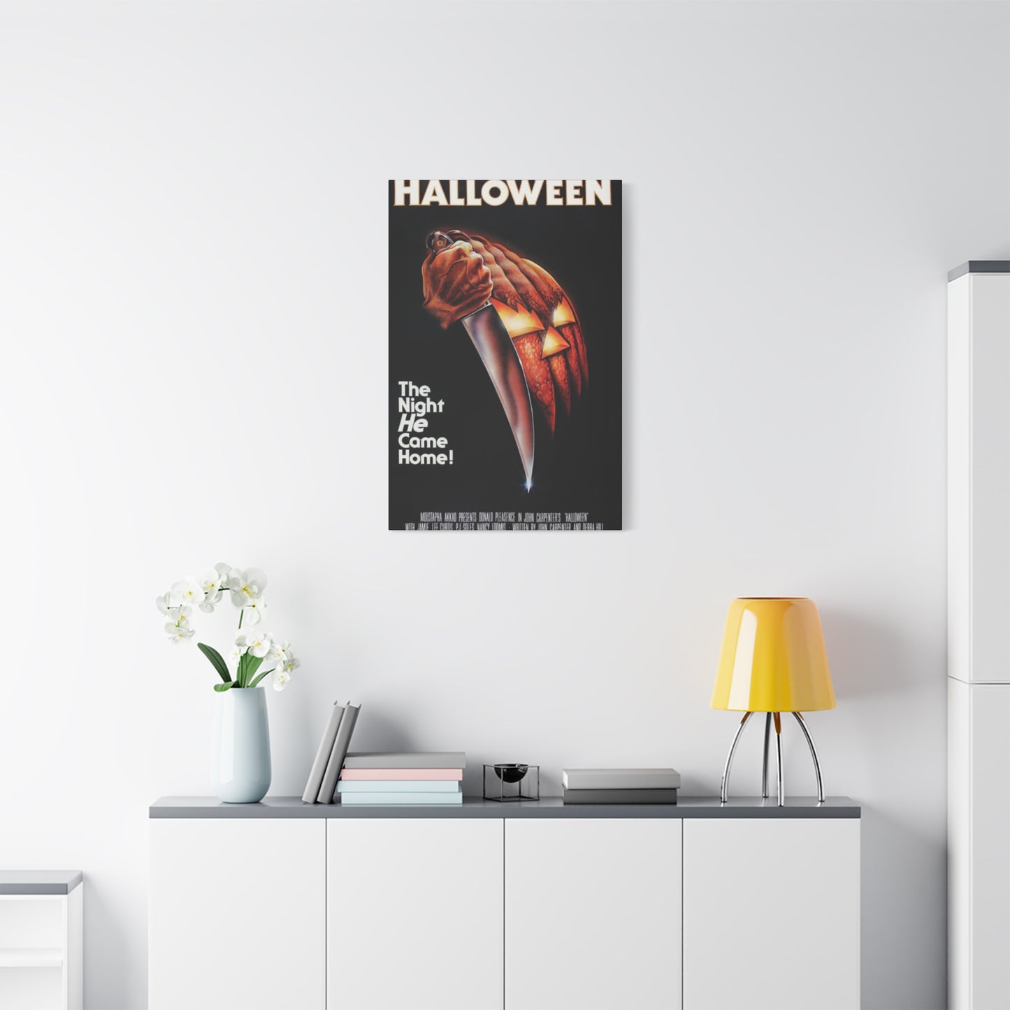 Halloween Horror Movie Poster Wall Art & Canvas Prints