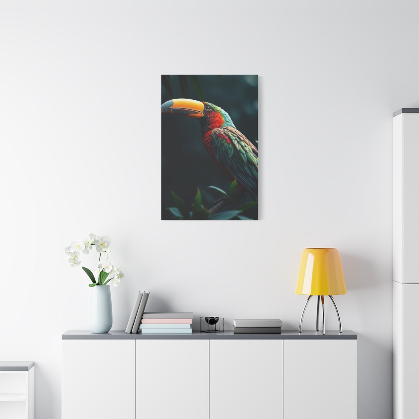 Tropical Birds Art Supreme Gallery Wall Art & Canvas Print