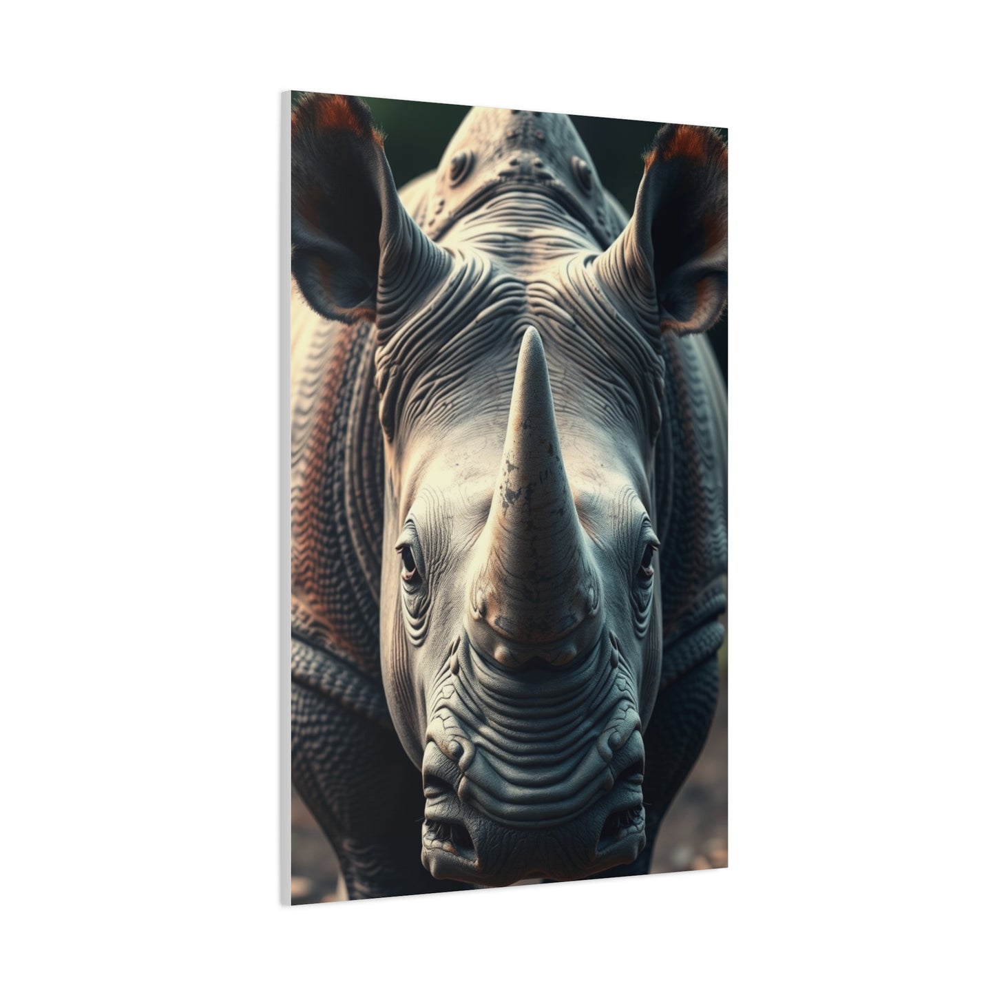 Masterpiece Rhinoceros Art Vision Wall Art & Canvas Print