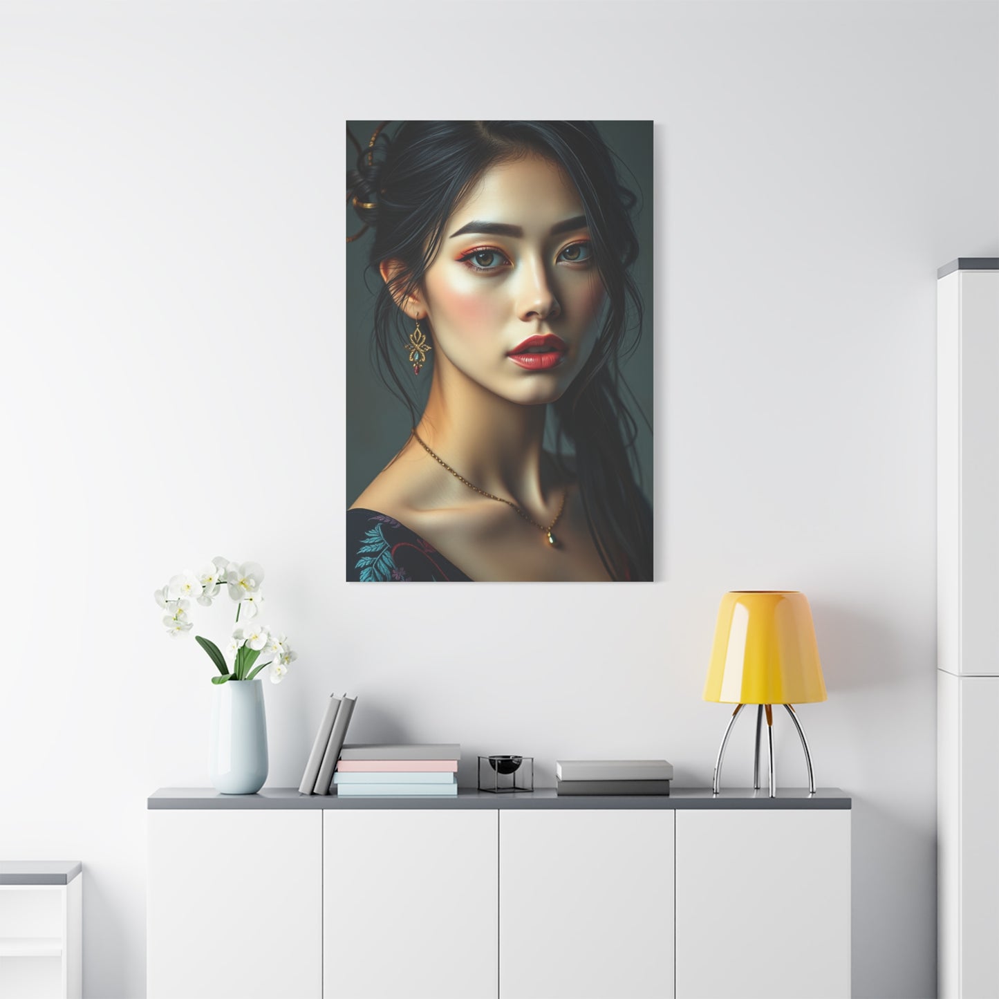 Mystical Nymph Painting Wall Art & Canvas Print
