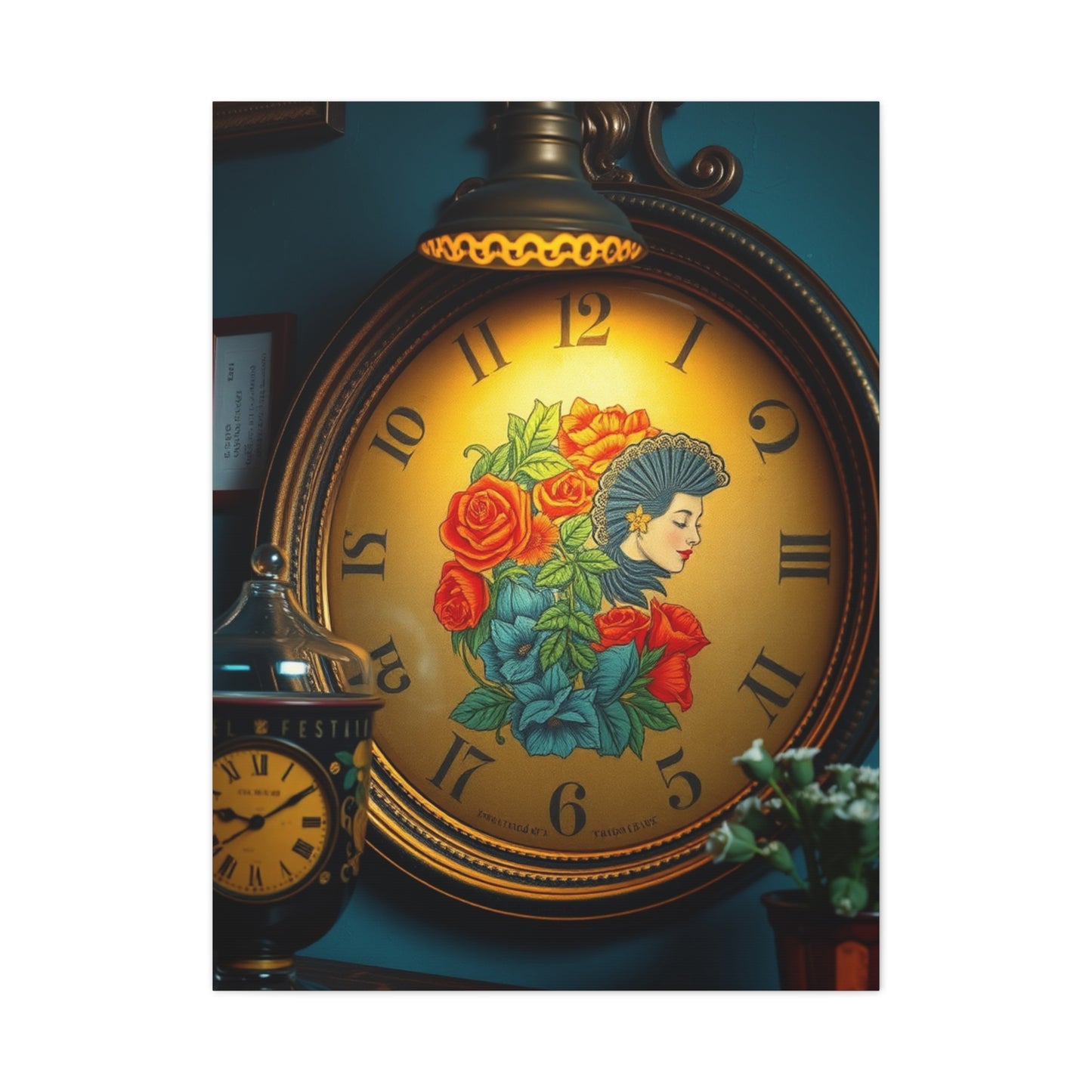 Retro Luxe Artistry Wall Art & Canvas Print