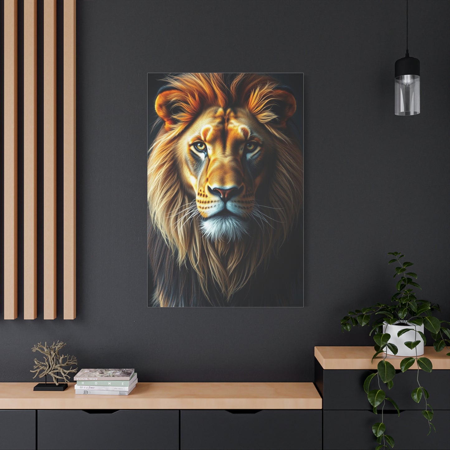 Regal Empress of the Savannah Wall Art & Canvas Print
