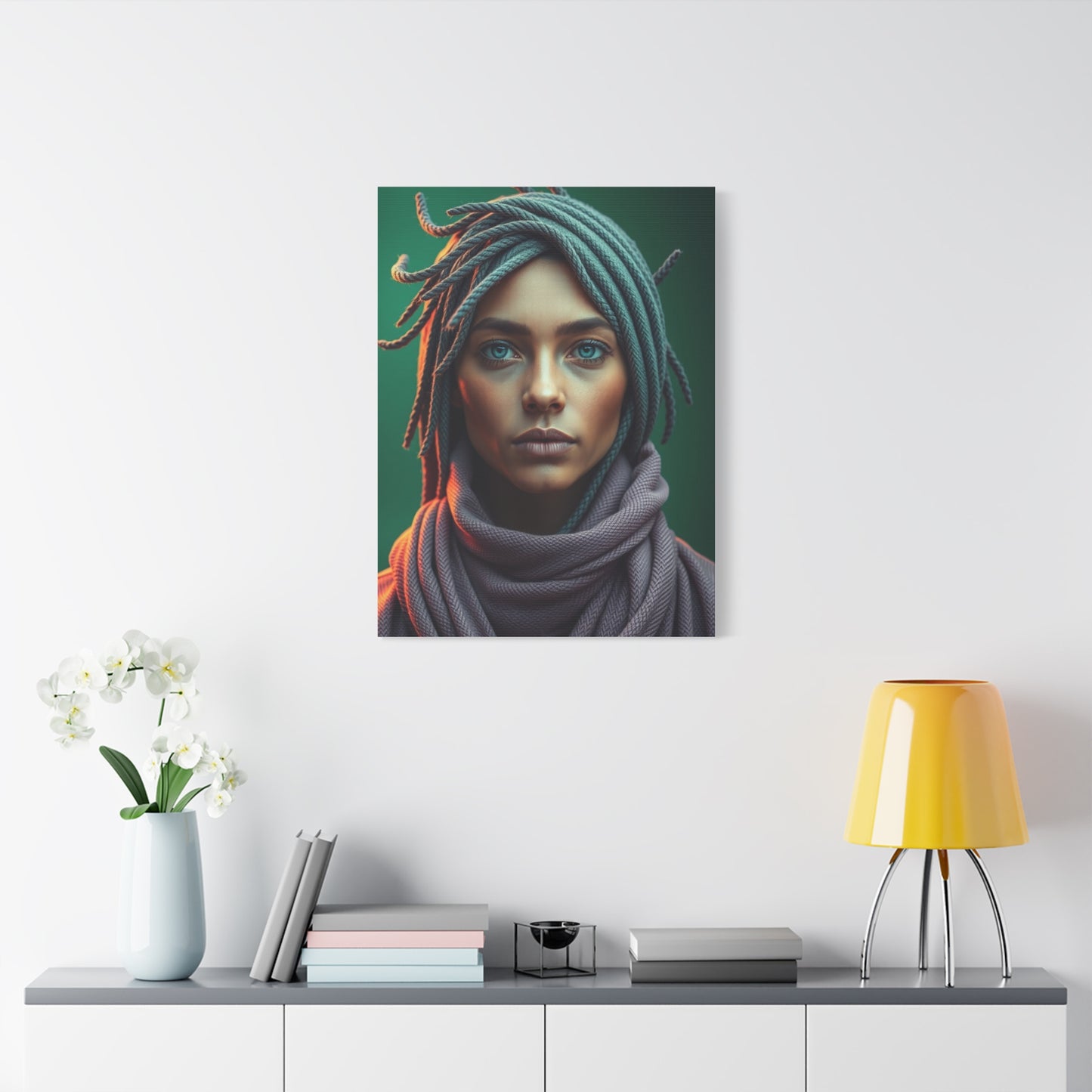Elite Sage Green Art Vision Wall Art & Canvas Print