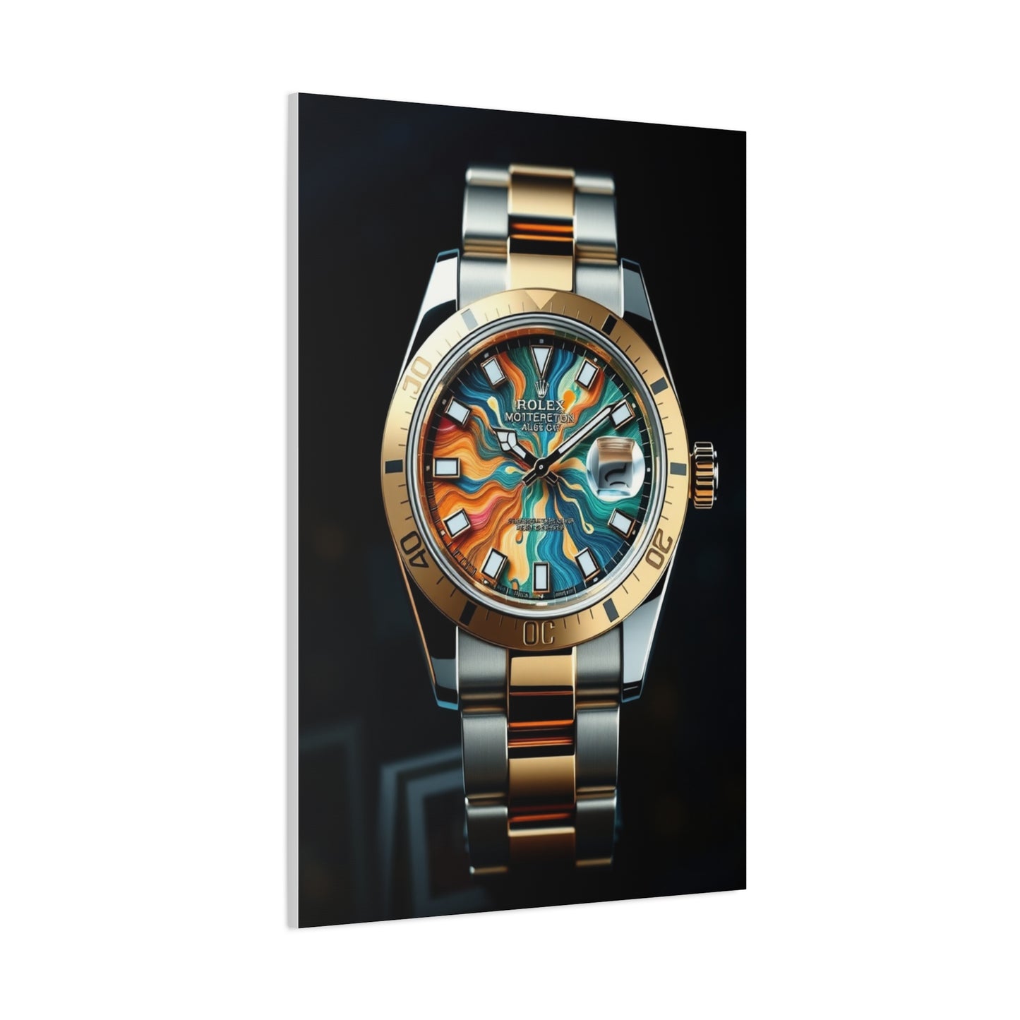 Refined Timekeeper Art Wall Art & Canvas Print