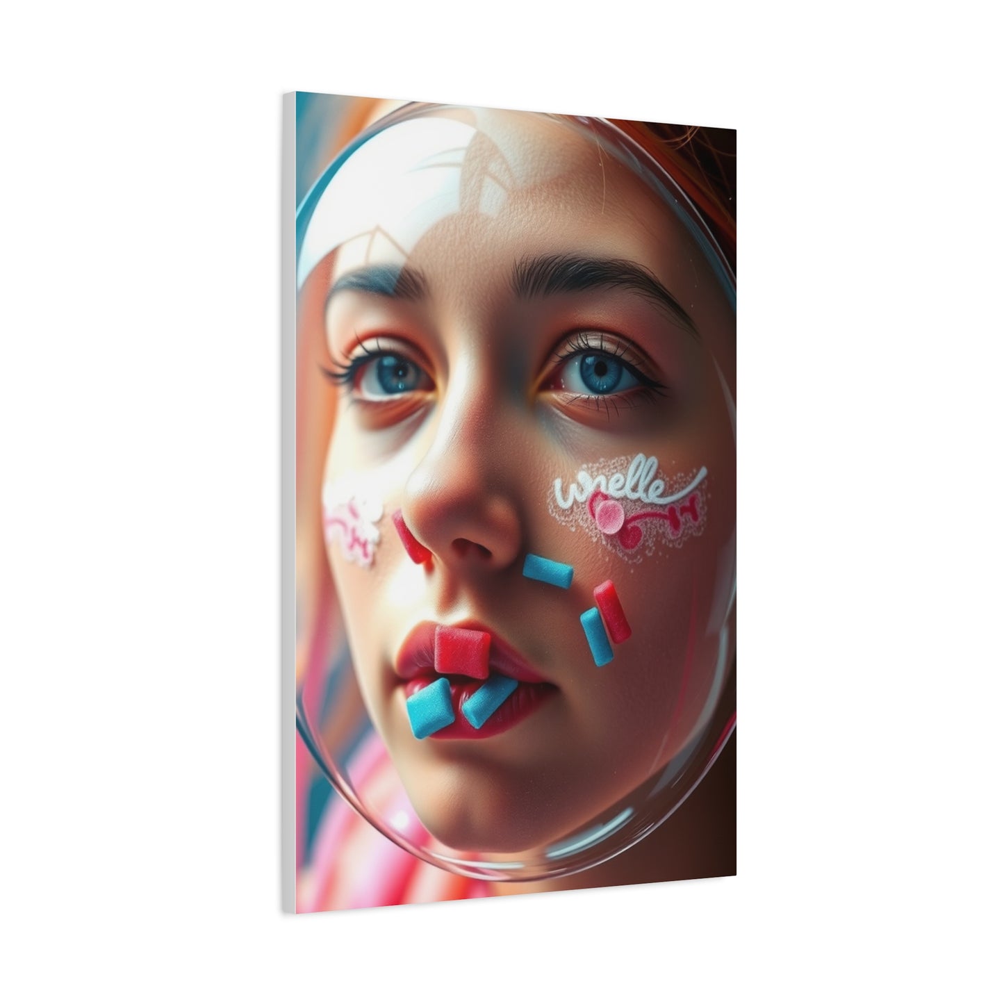 Bubble Gum Art Refined Canvas Wall Art & Canvas Print