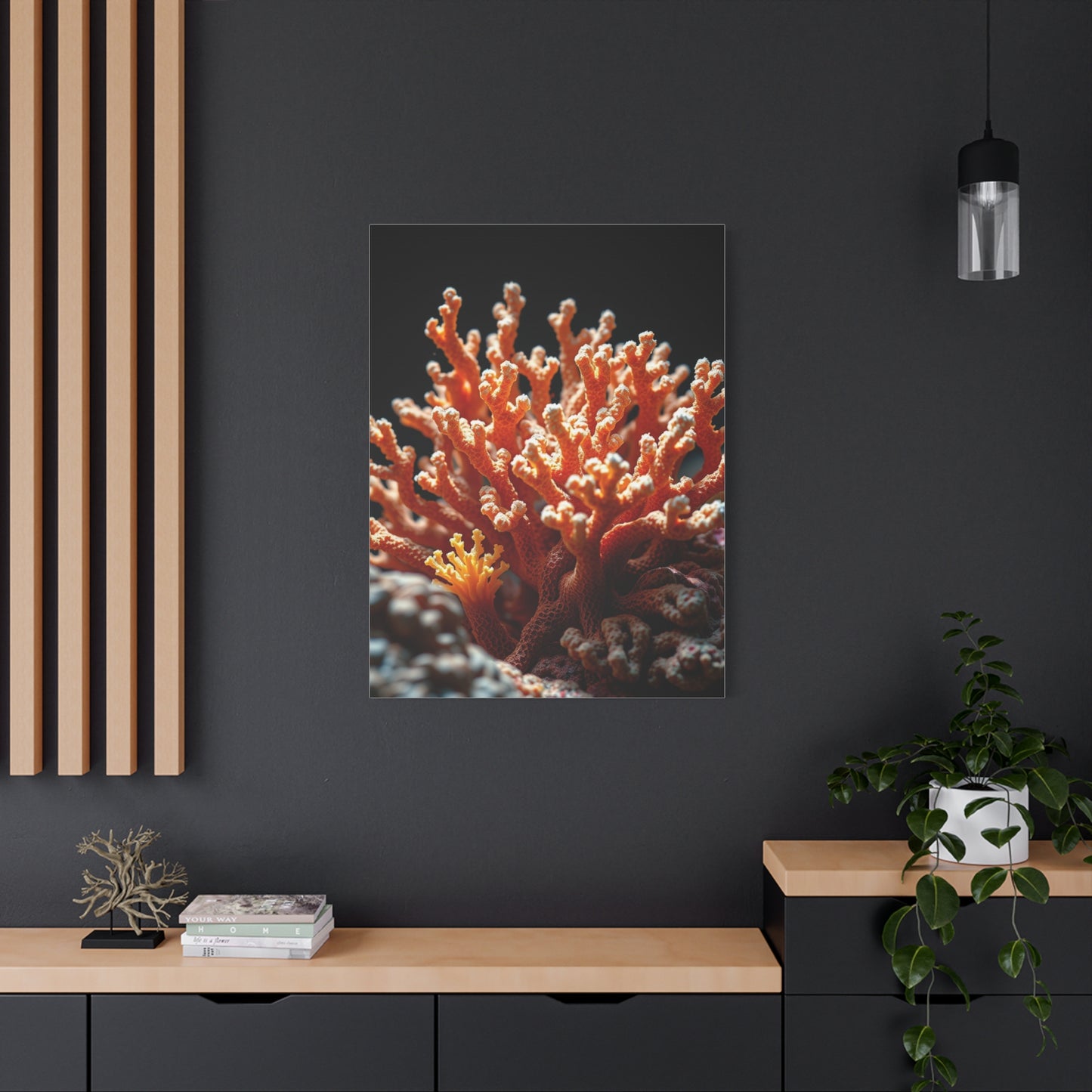 Coral Art Refined Canvas Wall Art & Canvas Print