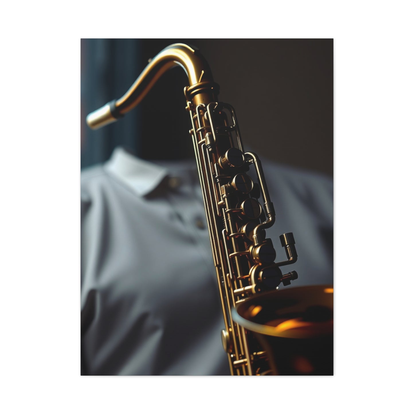 Masterpiece Saxophone Art Vision Wall Art & Canvas Print