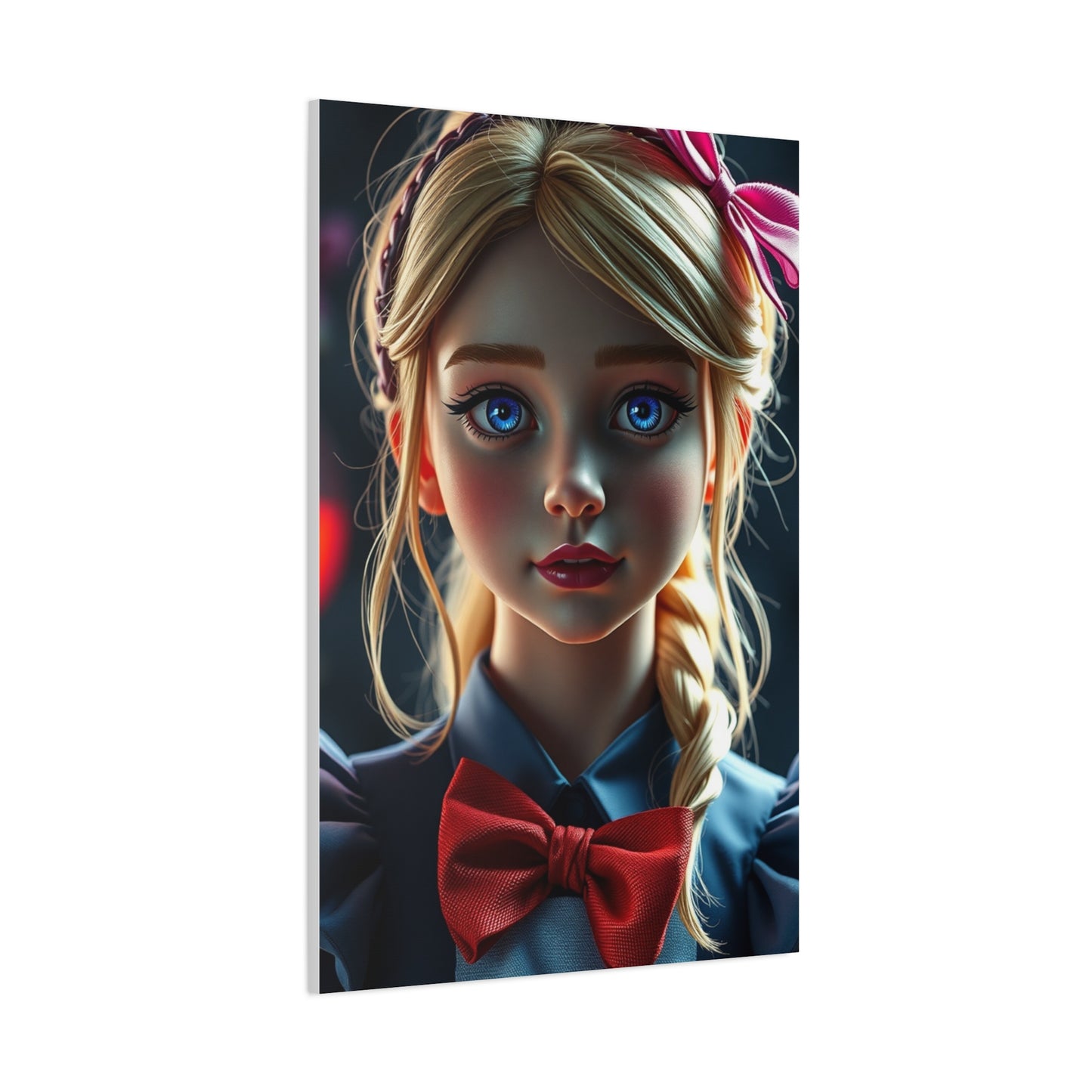 Alice In Wonderland Characters Art Supreme Canvas Wall Art & Canvas Print