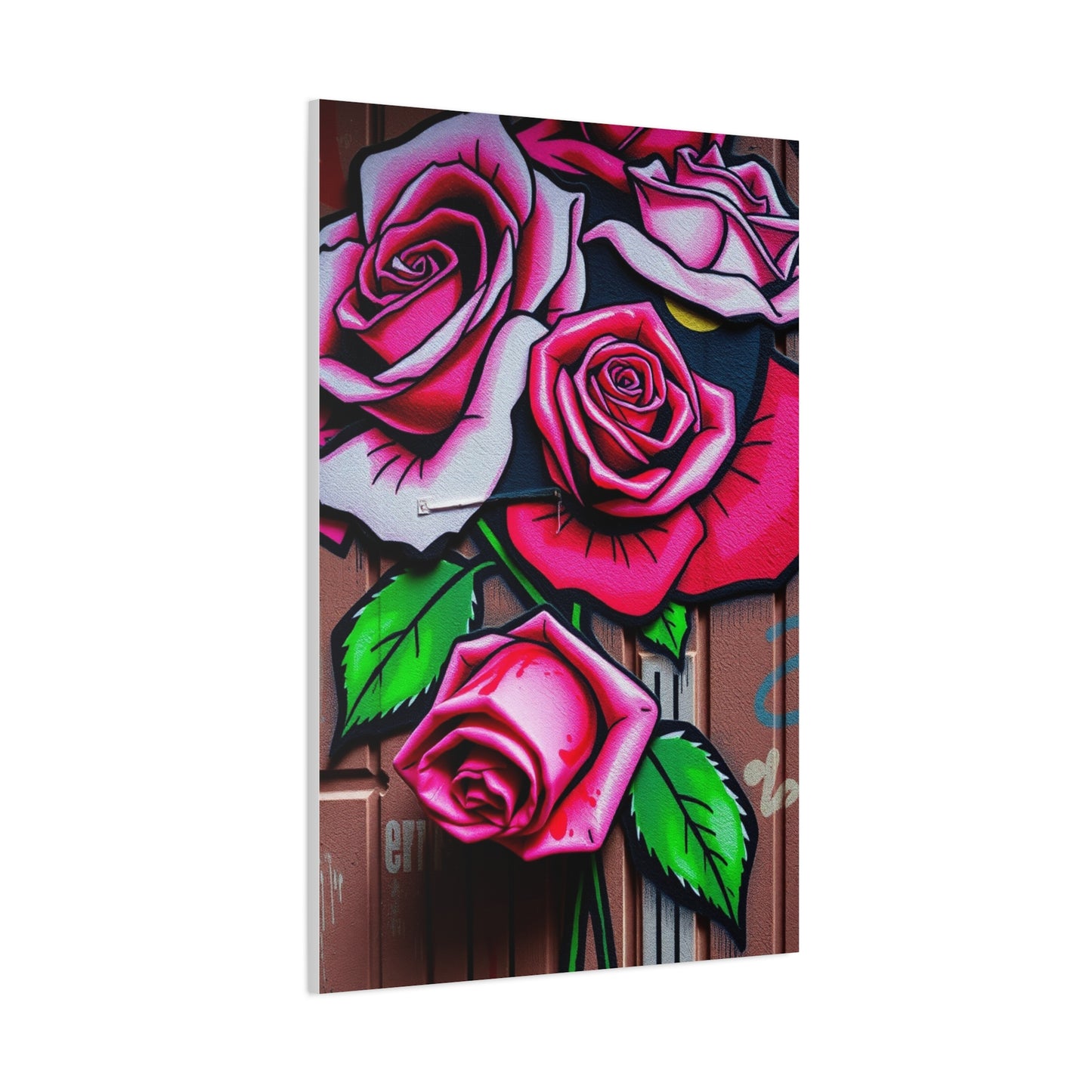 Sublime Rose Graffiti Art Wall Art & Canvas Print
