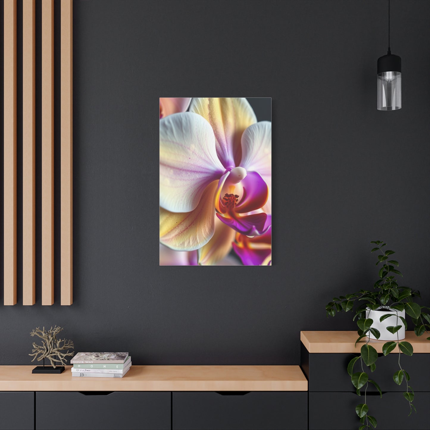 Orchid Flower Art Supreme Gallery Wall Art & Canvas Print