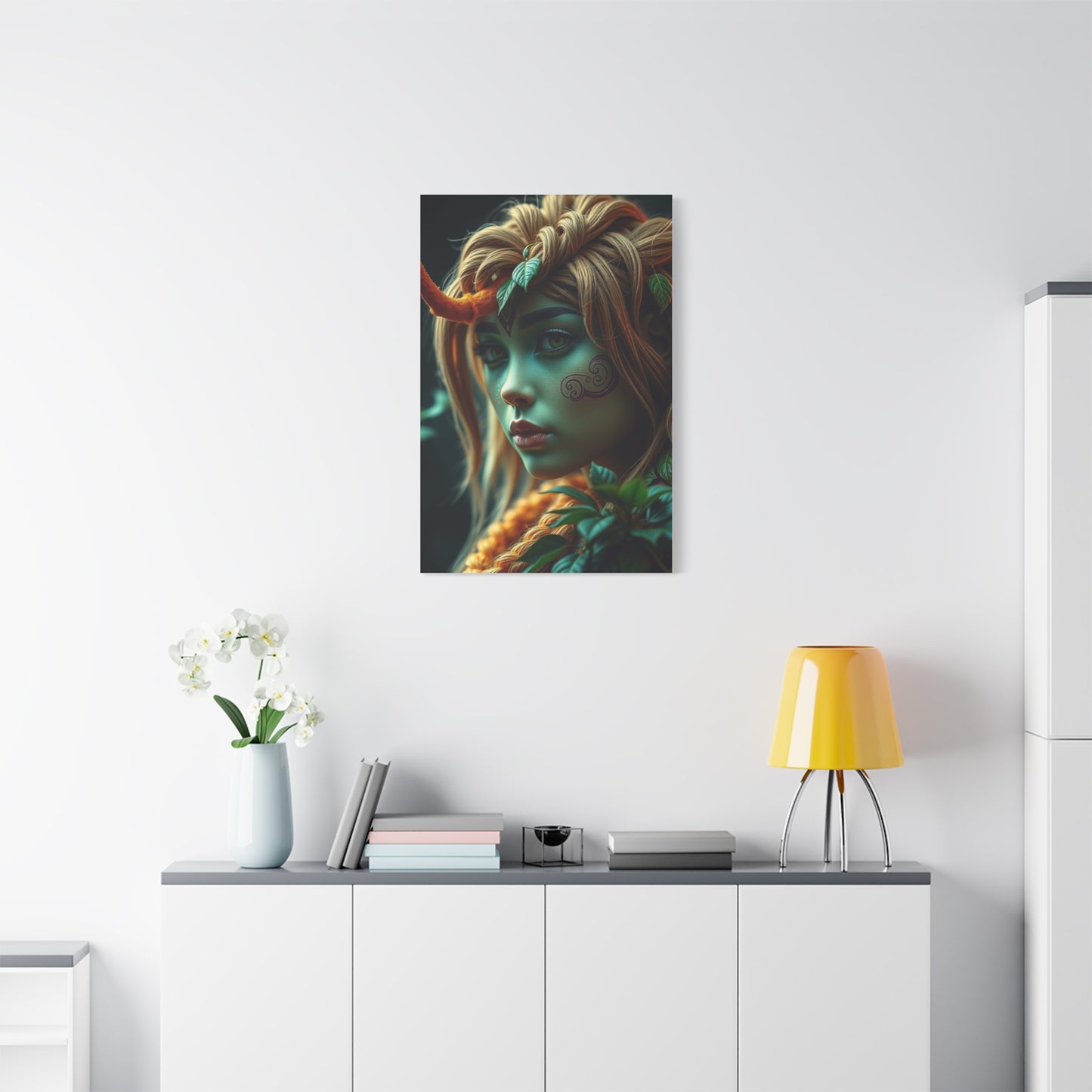 Sage Horizon Masterpiece Wall Art & Canvas Print