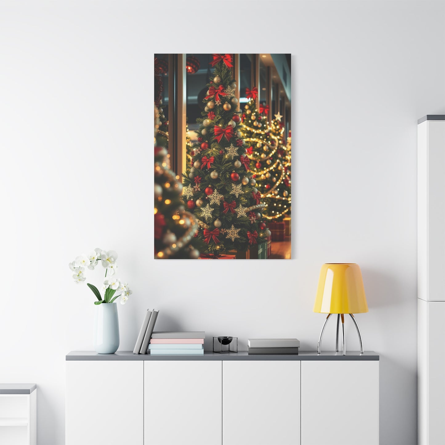 Elite Christmas Trees & Wreath Art Vision Wall Art & Canvas Print