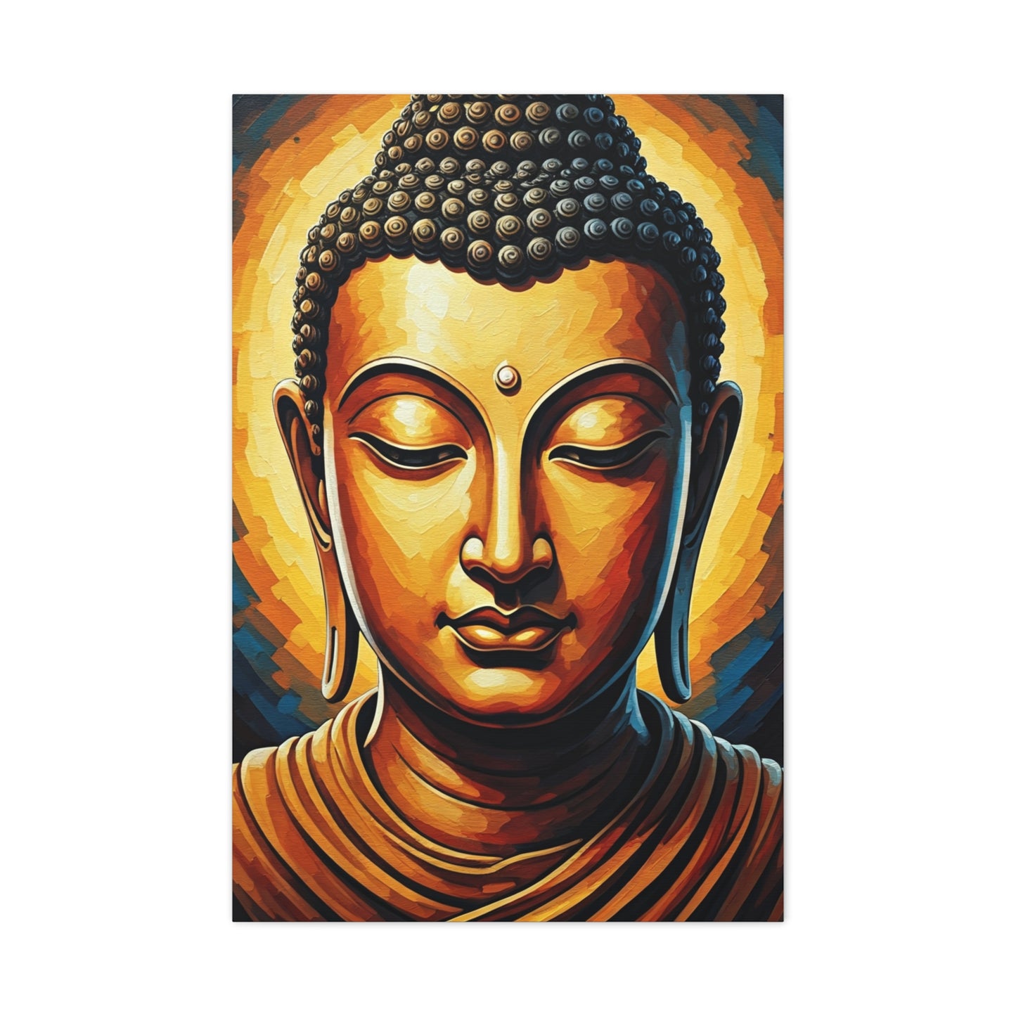 Sacred Halo Buddha Wall Art & Canvas Prints