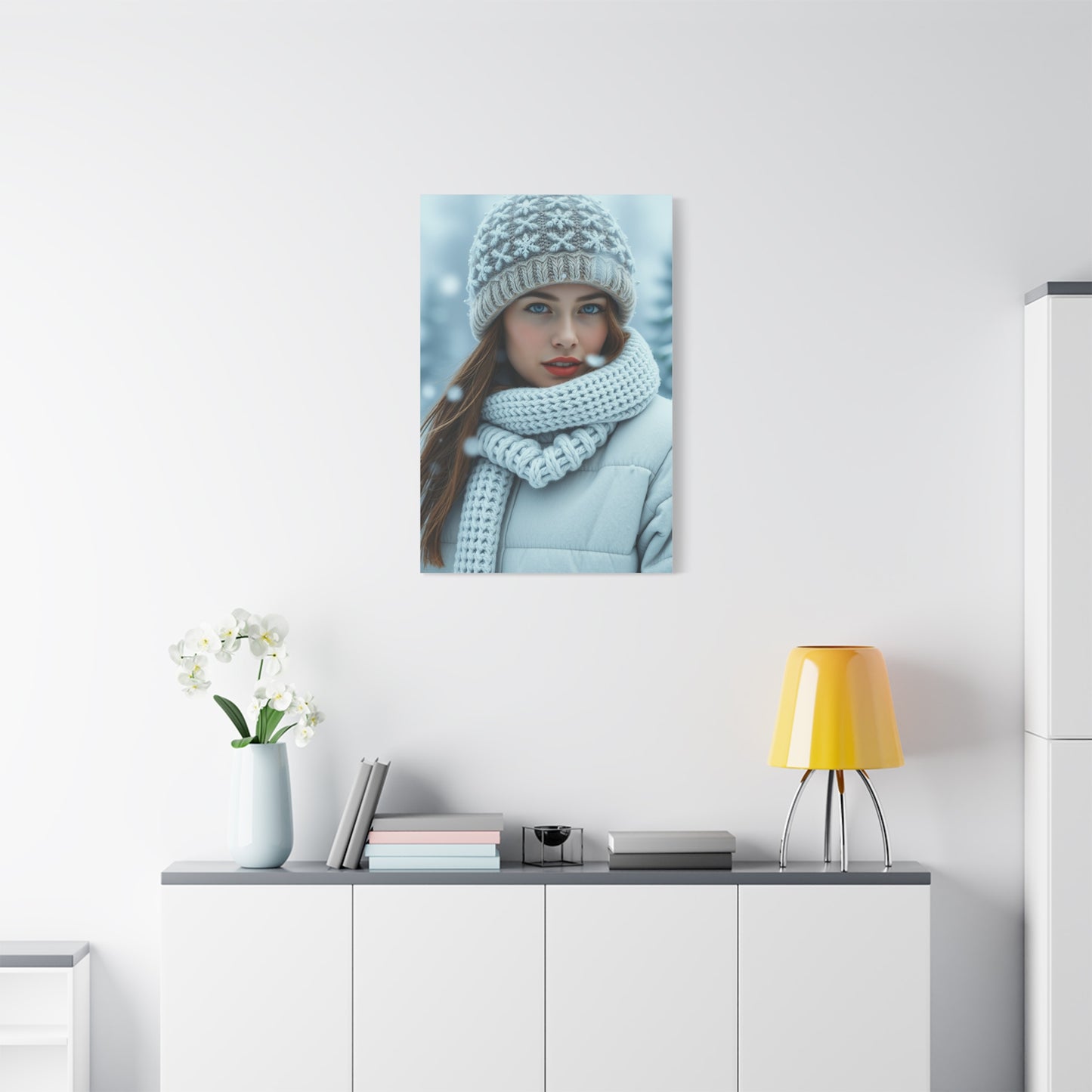 Icy Tranquility Wall Art Wall Art & Canvas Print