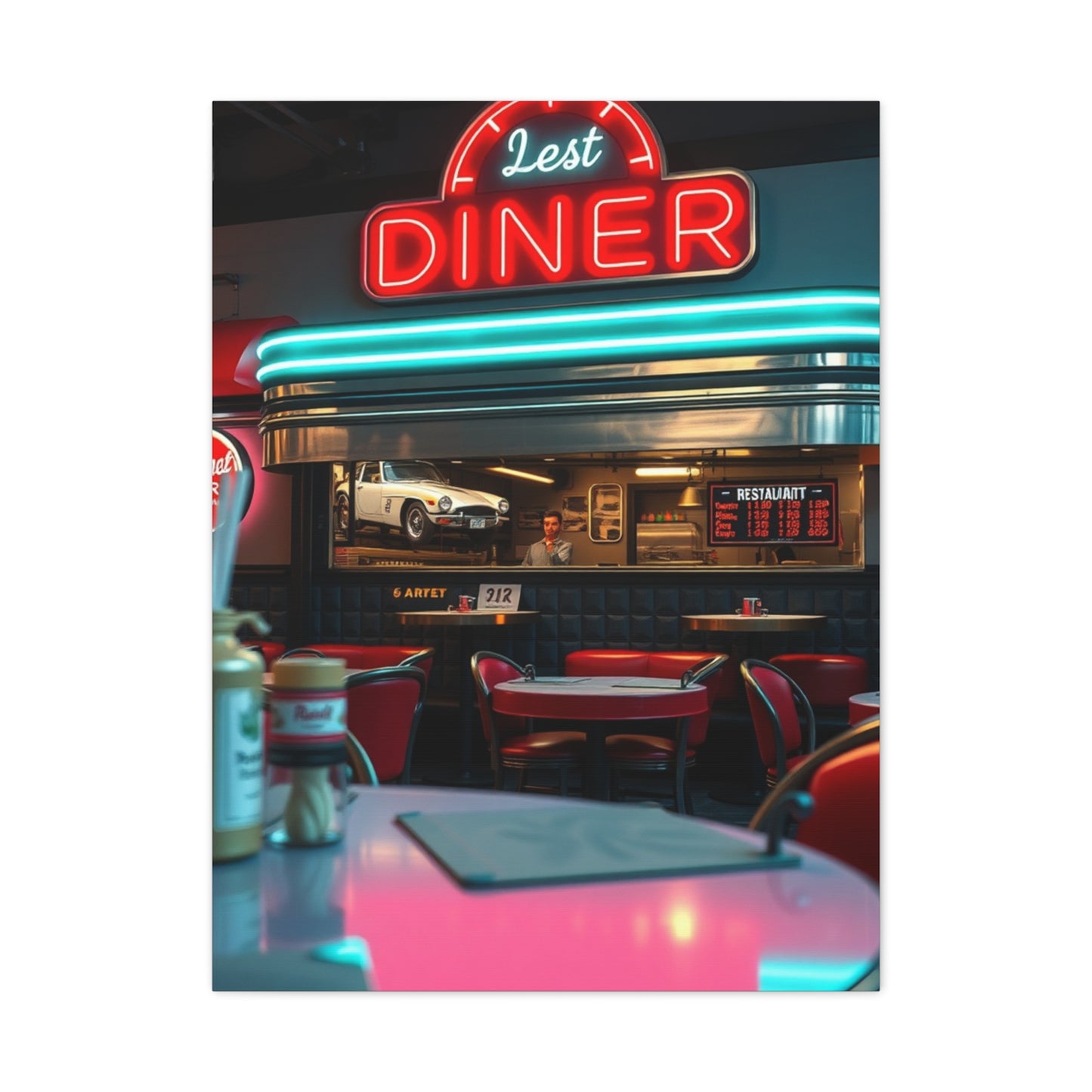 Vision Restaurant & Diner Art Art Wall Art & Canvas Print