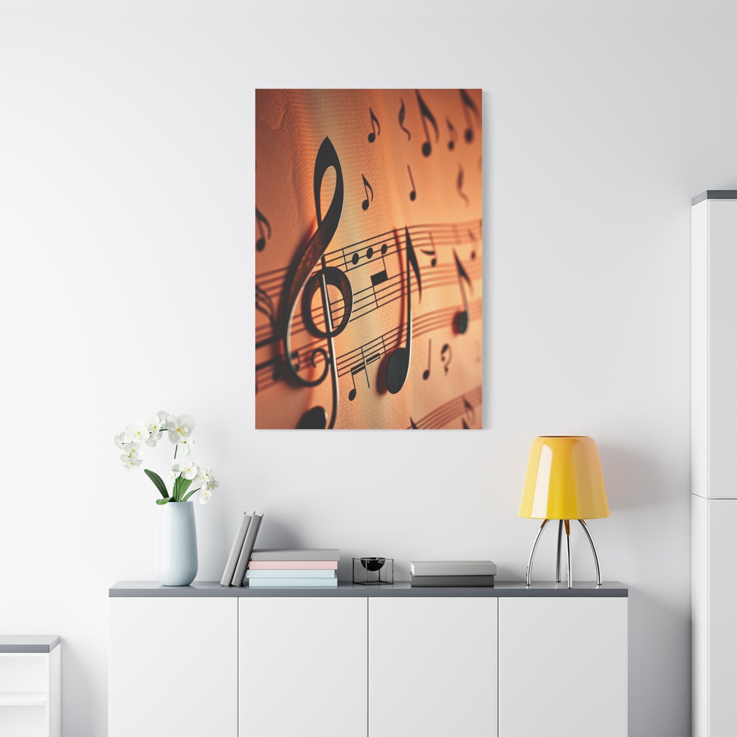 Musical Notes Art Supreme Gallery Wall Art & Canvas Print