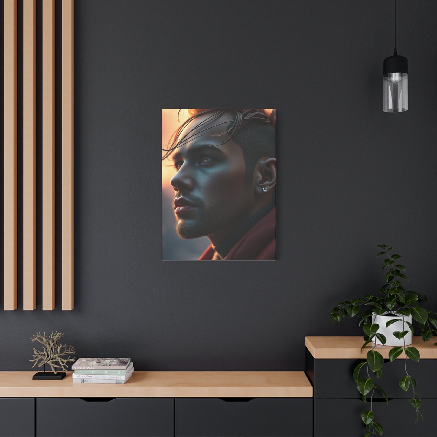 Ethereal Digital Canvas Wall Art & Canvas Print