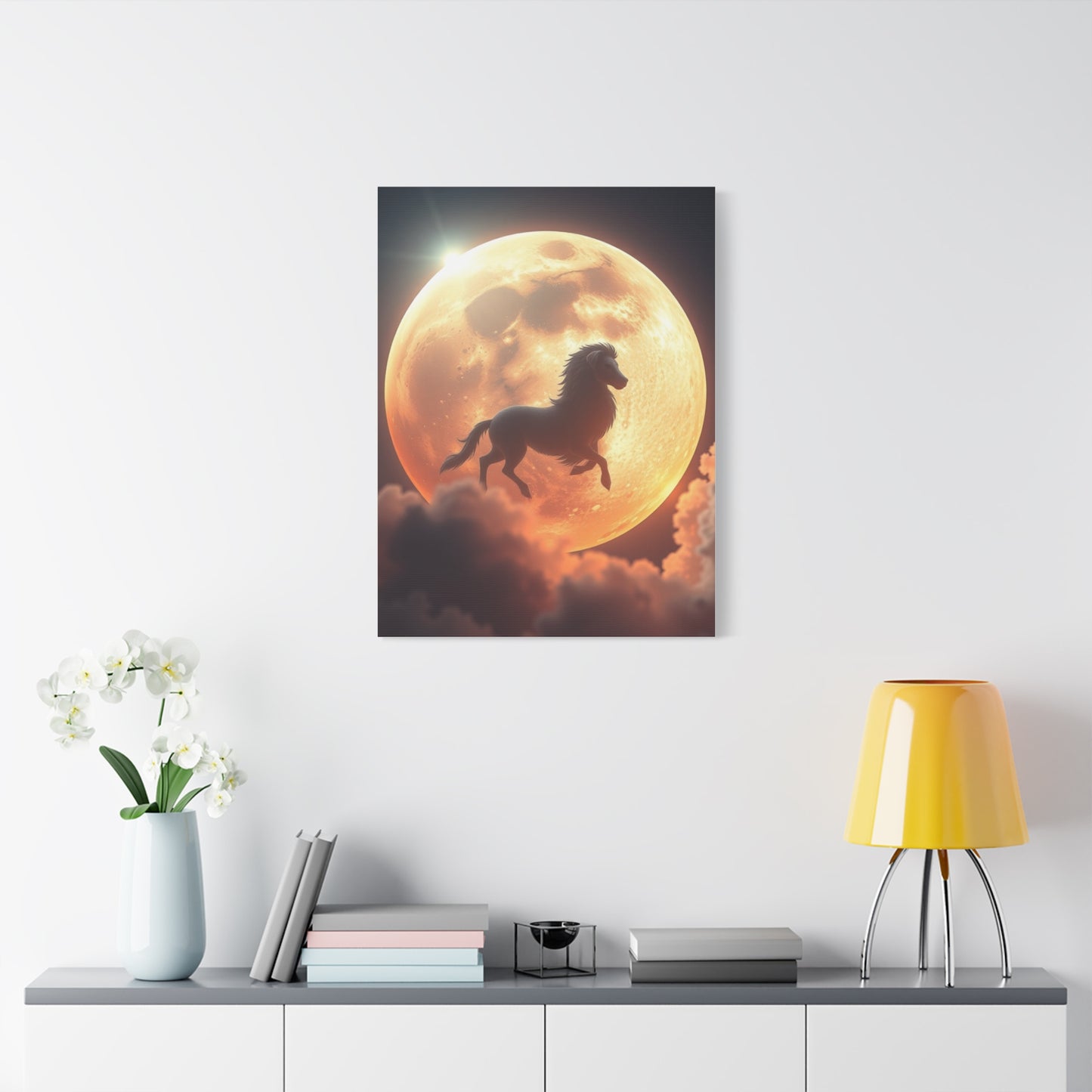 Celestial Glow Canvas Wall Art & Canvas Print