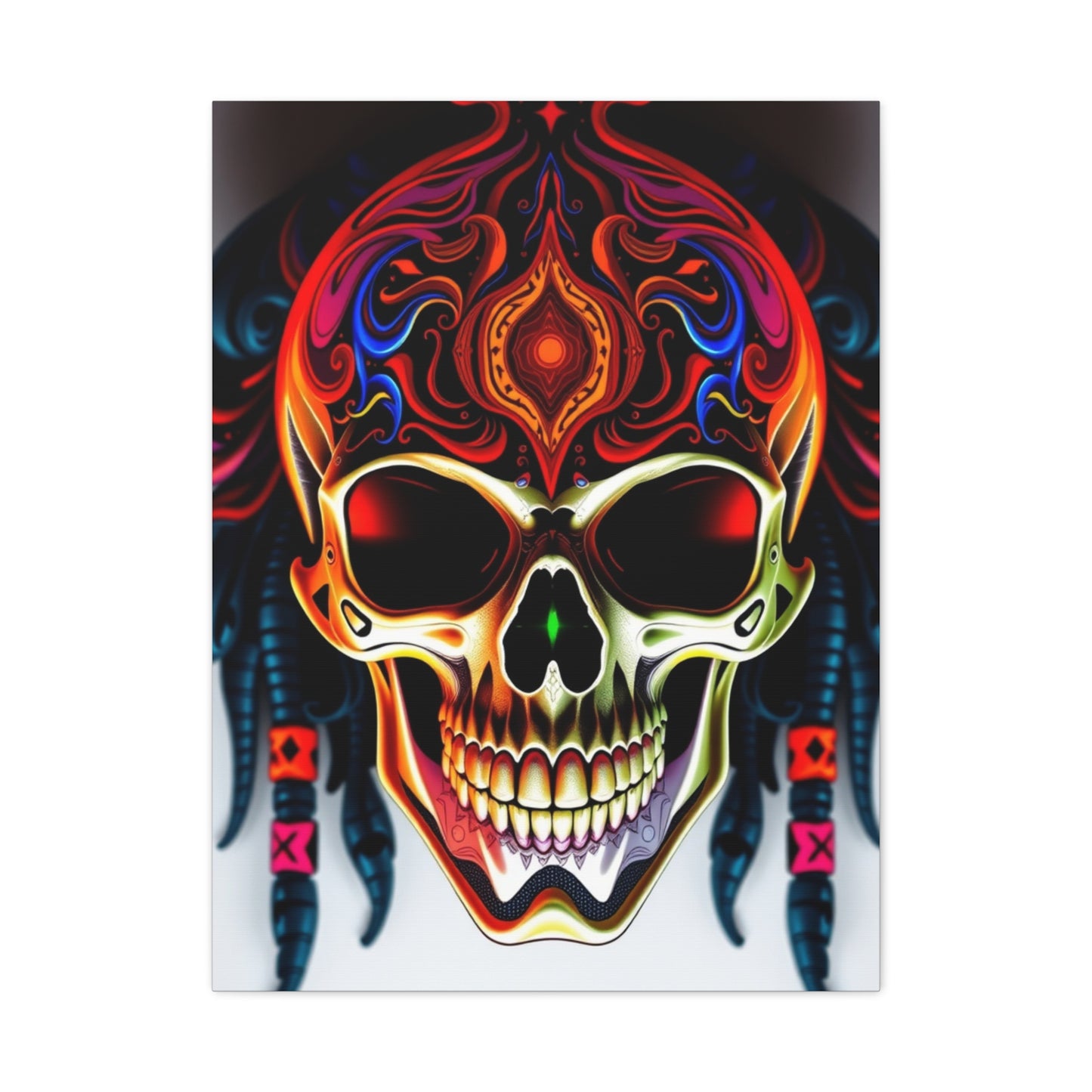 Psychedelic Cranium Reverie Wall Art & Canvas Print