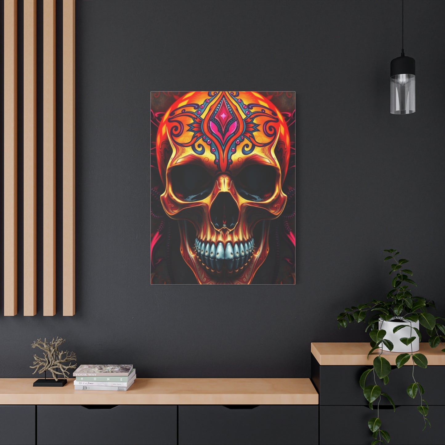 Skull Reverie Opus Wall Art & Canvas Print