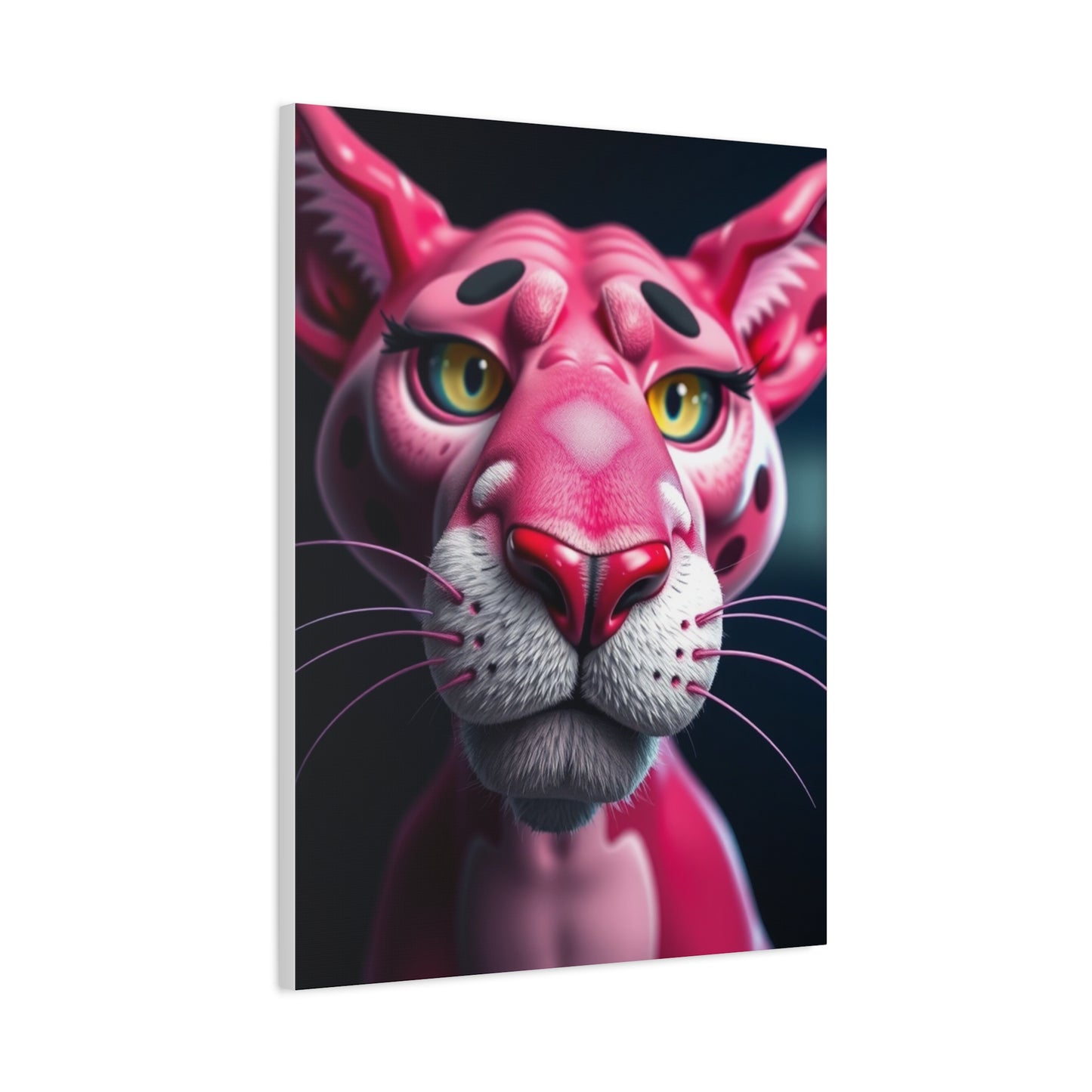 Pantherine Blush Canvas Wall Art & Canvas Print