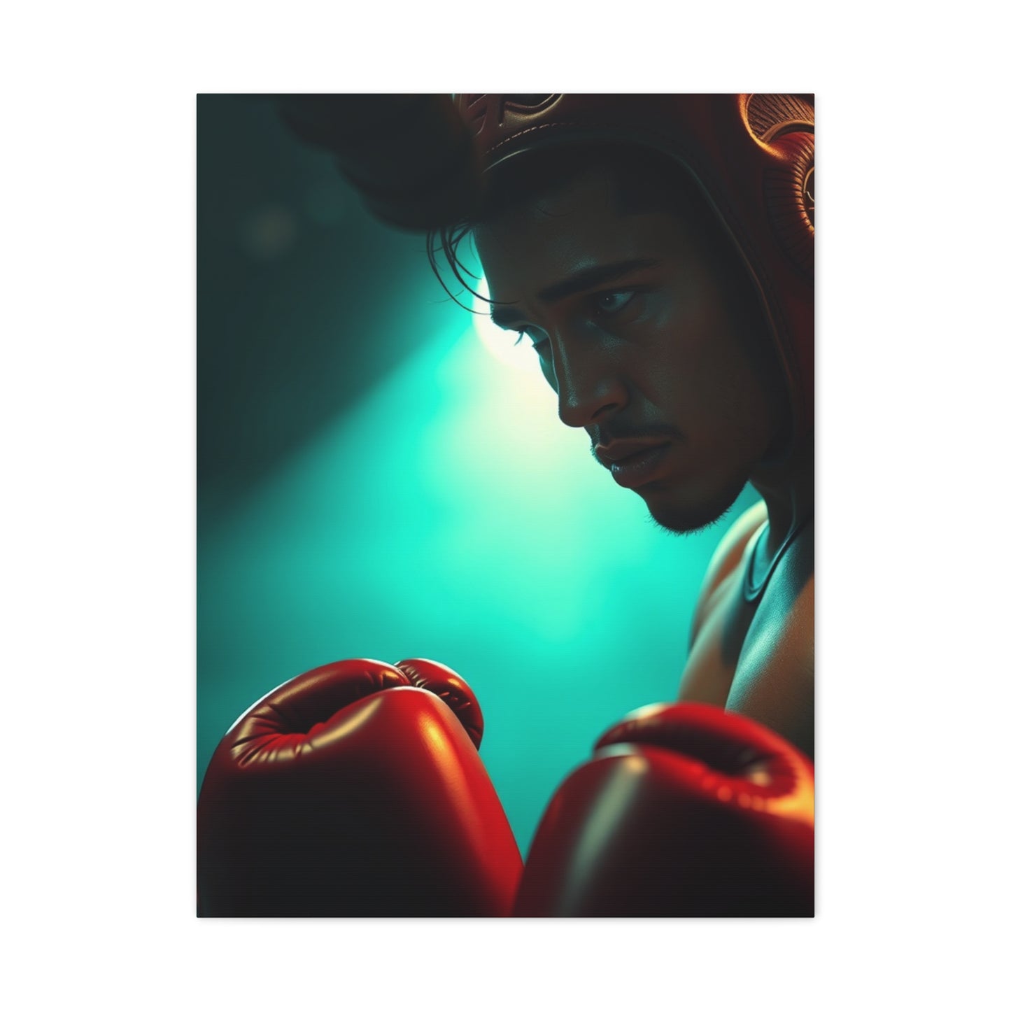 Boxing Art Supreme Gallery Wall Art & Canvas Print