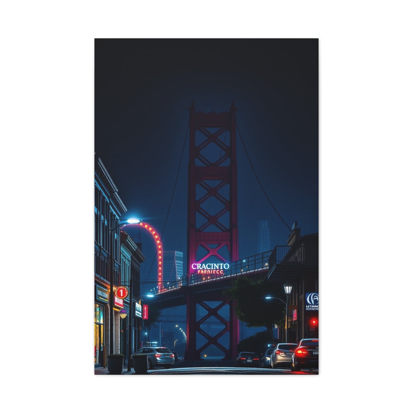 Vision San Francisco Art Art Wall Art & Canvas Print