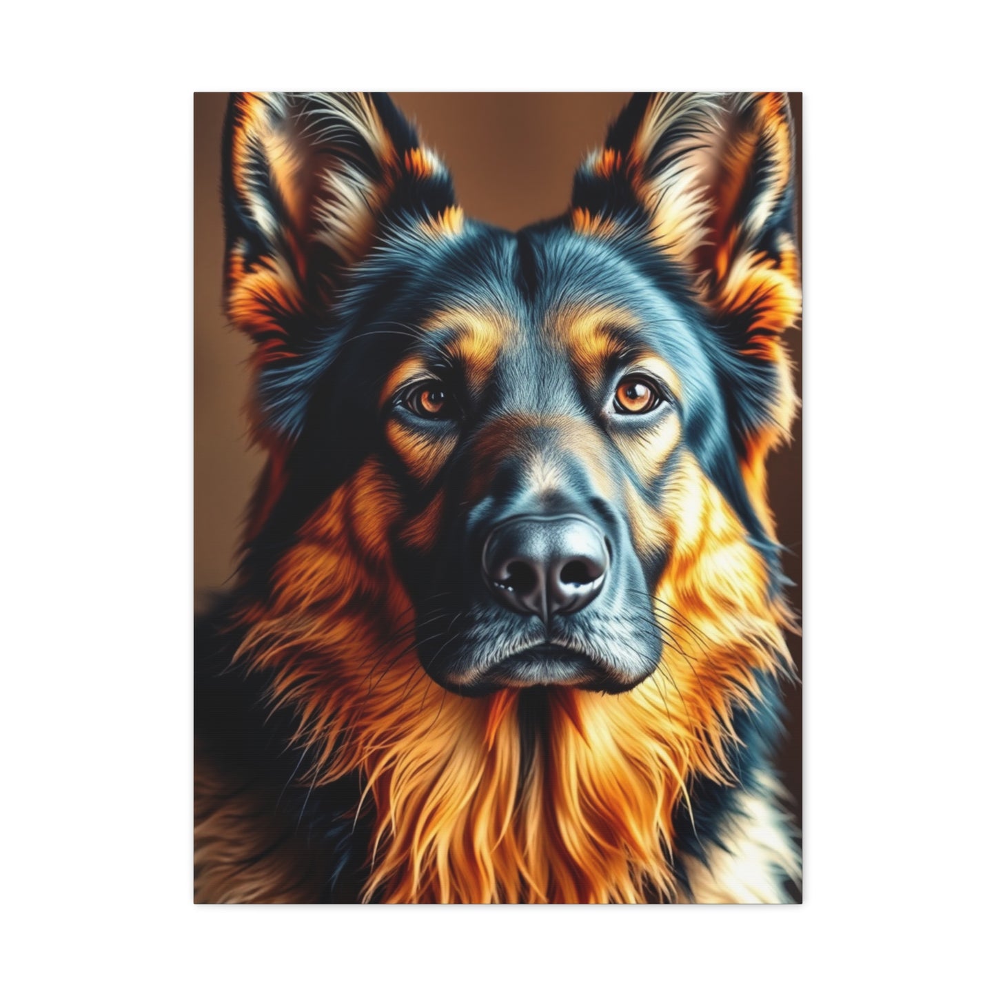German Shepherd Art Luxury Canvas Wall Art & Canvas Print