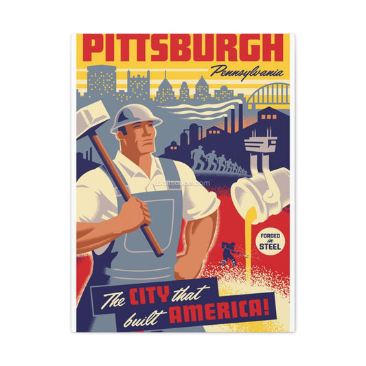 The City That Built America Wall Art & Canvas Prints