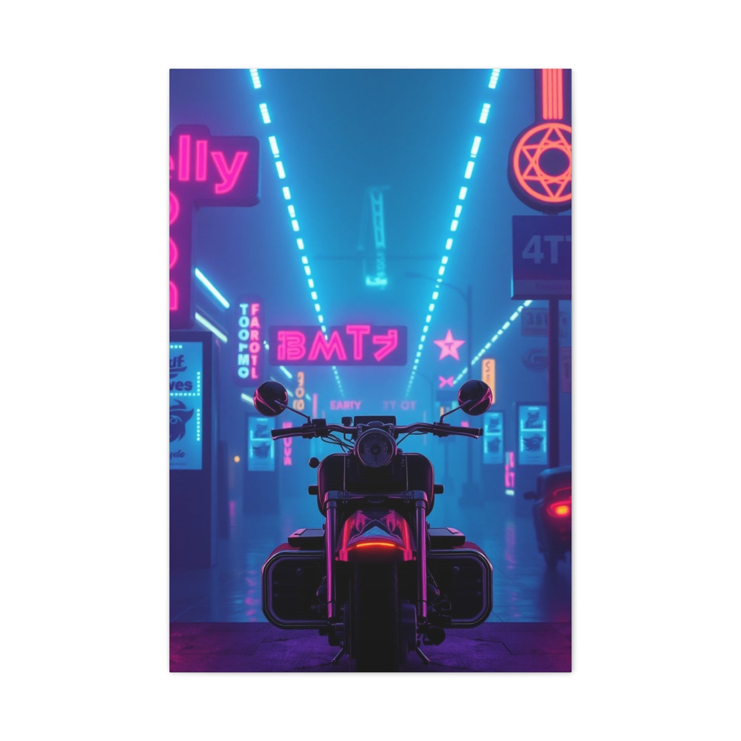 Retro Grandeur Illustration Wall Art & Canvas Print