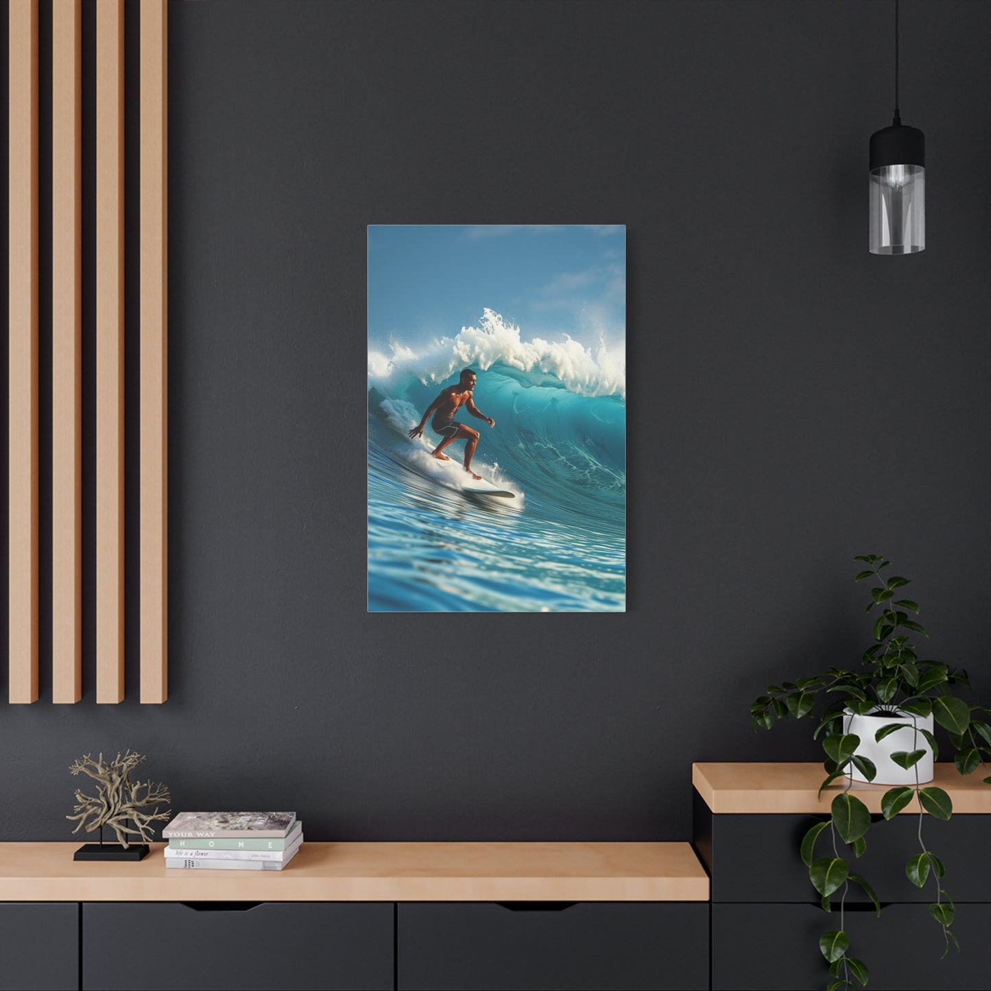 Ethereal Breaker Canvas Wall Art & Canvas Print