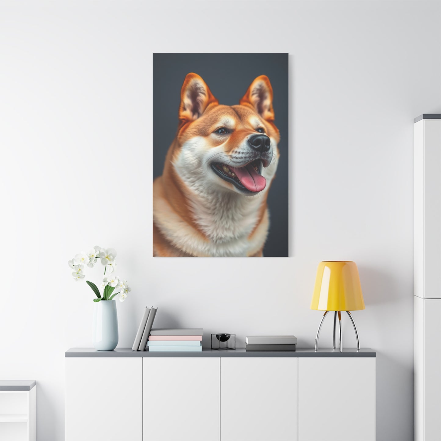 Supreme Shiba Inu Dog Art Collection Wall Art & Canvas Print