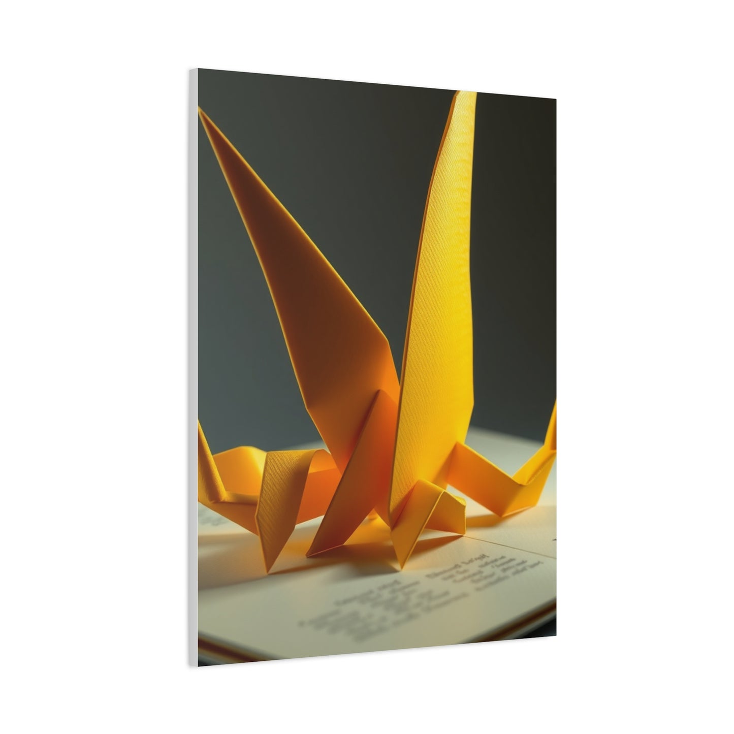 Origami Enchantment Canvas Wall Art & Canvas Print