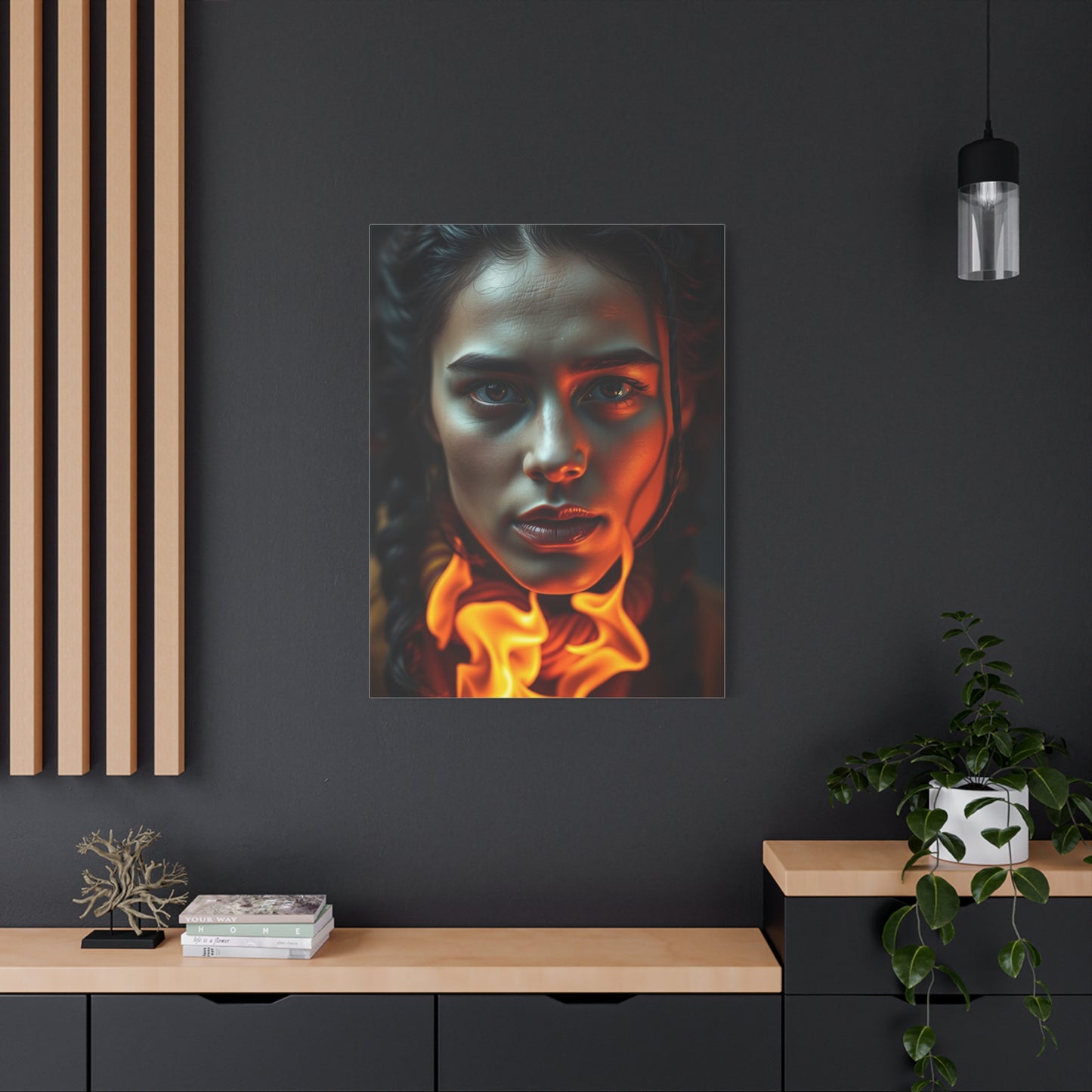 Vibrant Glow Tapestry Wall Art & Canvas Print